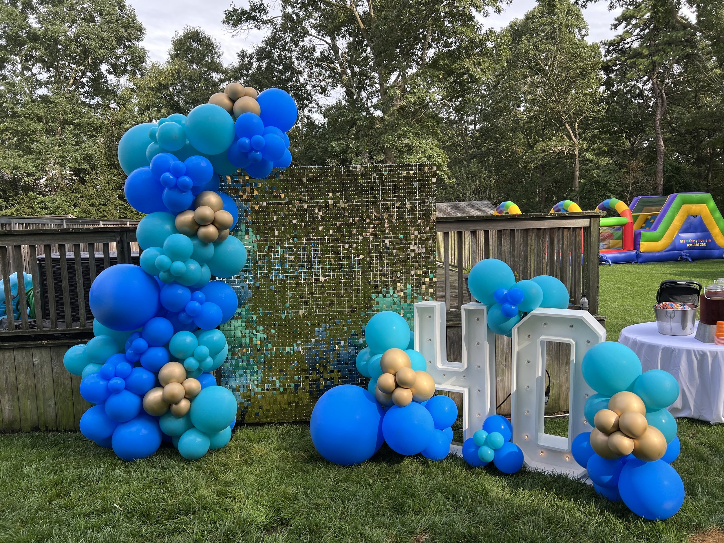 40th Birthday, Birthday balloons