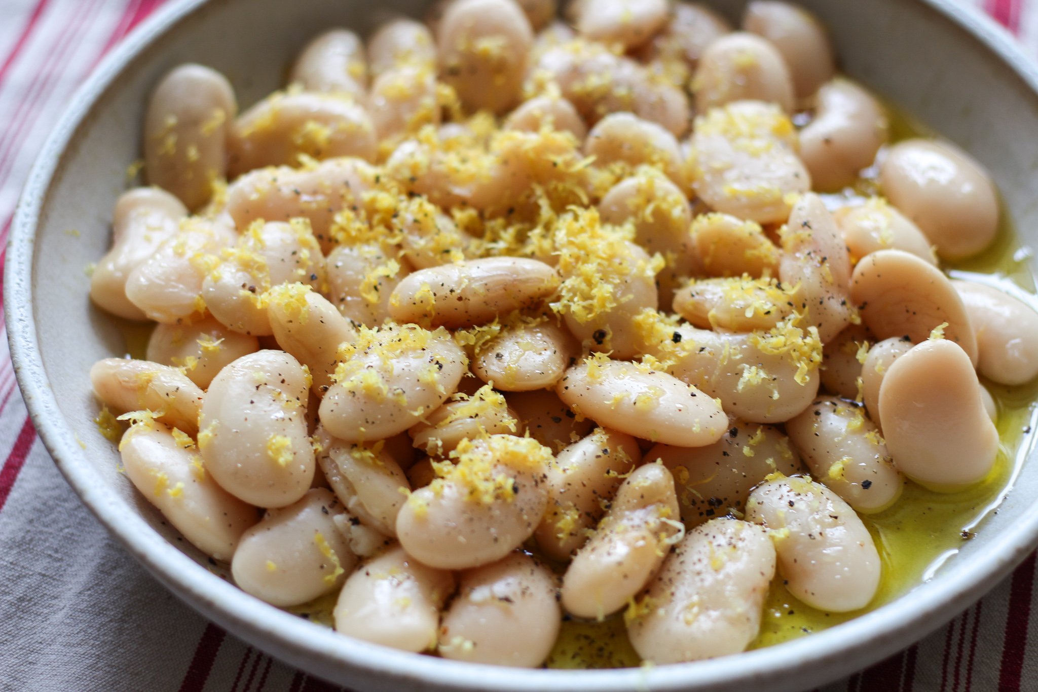Lemony Butter Beans