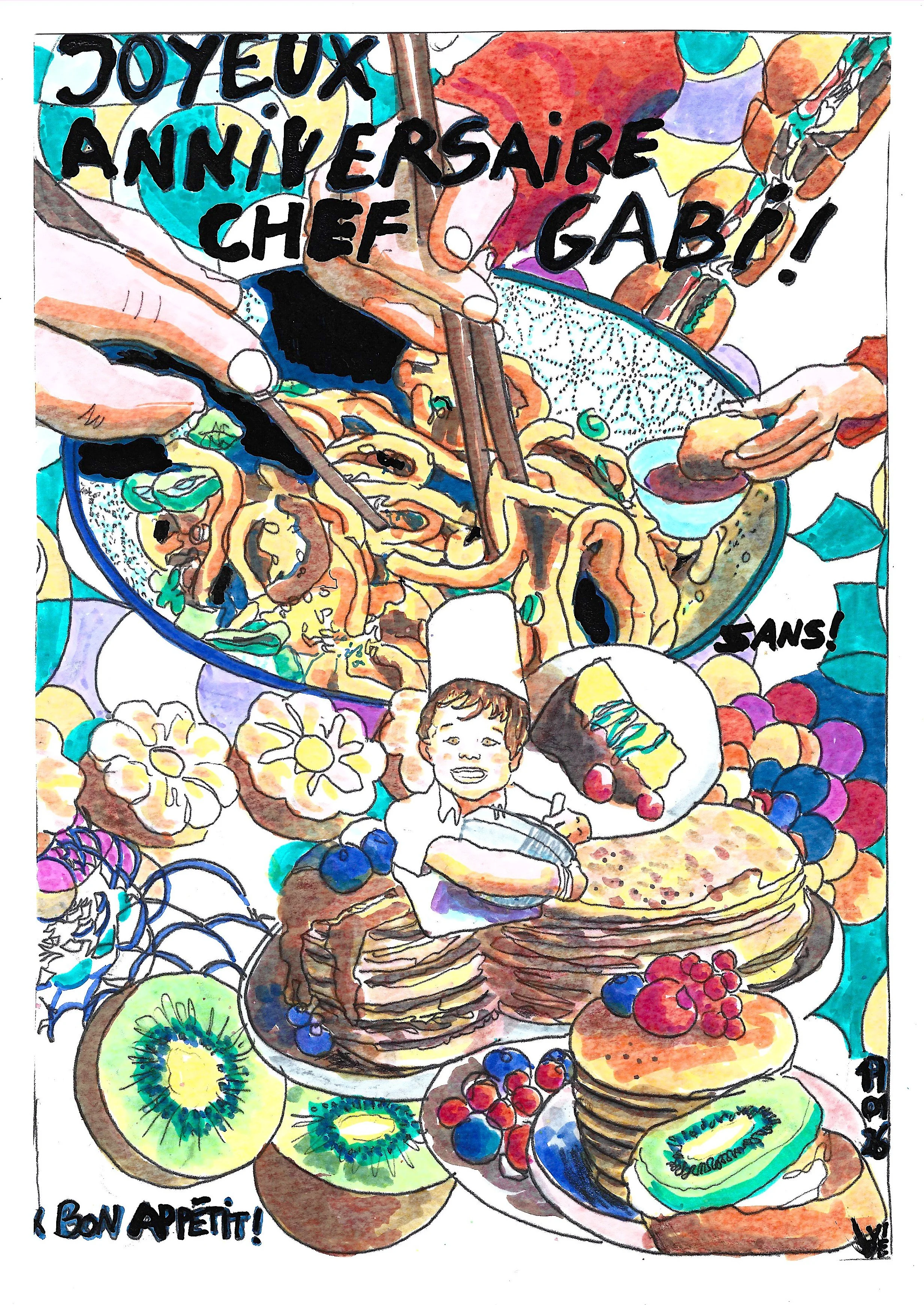 Behind the scenes: Chef Gabi