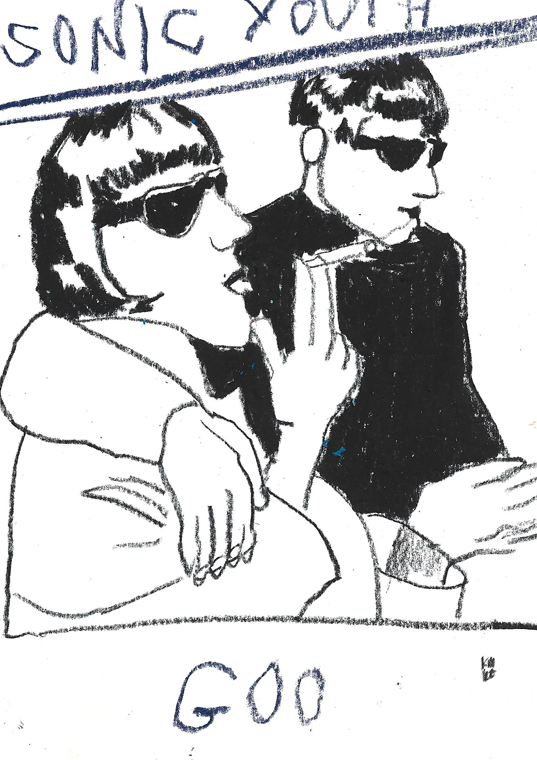 Goo, Karolina Dema, Pastel on Paper, 14.8 x 21cm, 15/01/2026 © Demo Dema