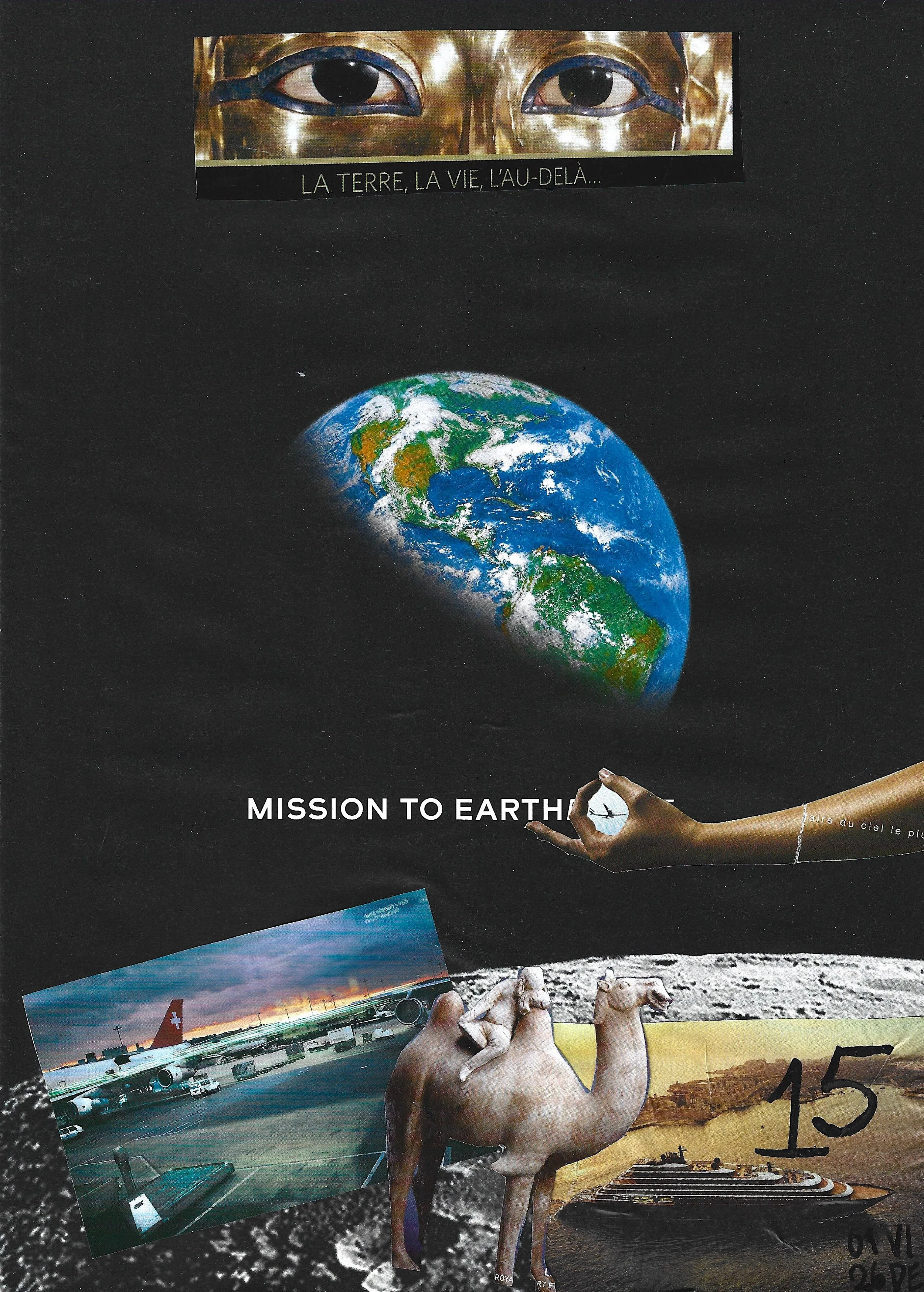 15 Jan 26: In Transit, Virgile Demo, Cut and Paste on Paper, 21 x 29.7cm, 2026