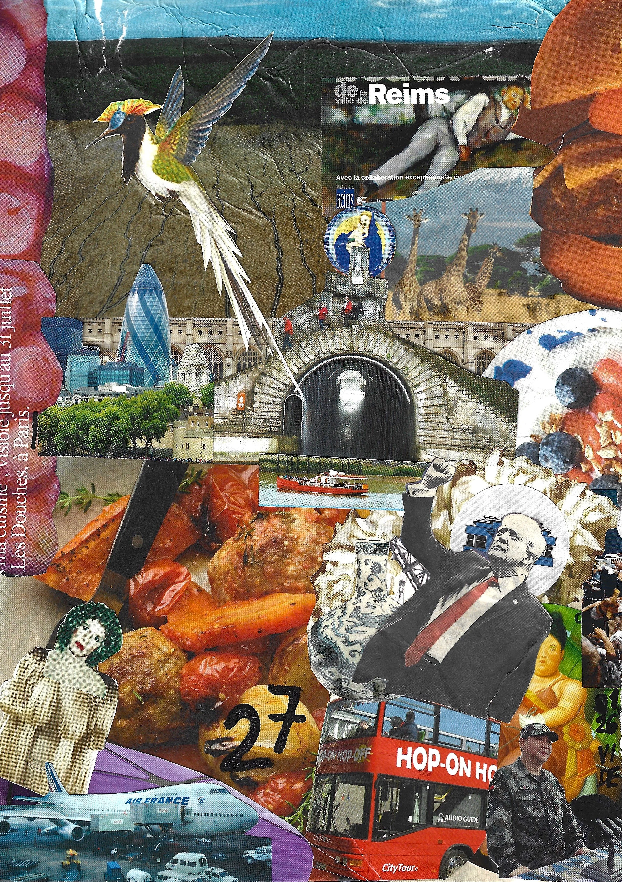 27 Jan 26, Virgile Demo, Cut and Paste on Paper, 21 x 29.7 cm, 2026