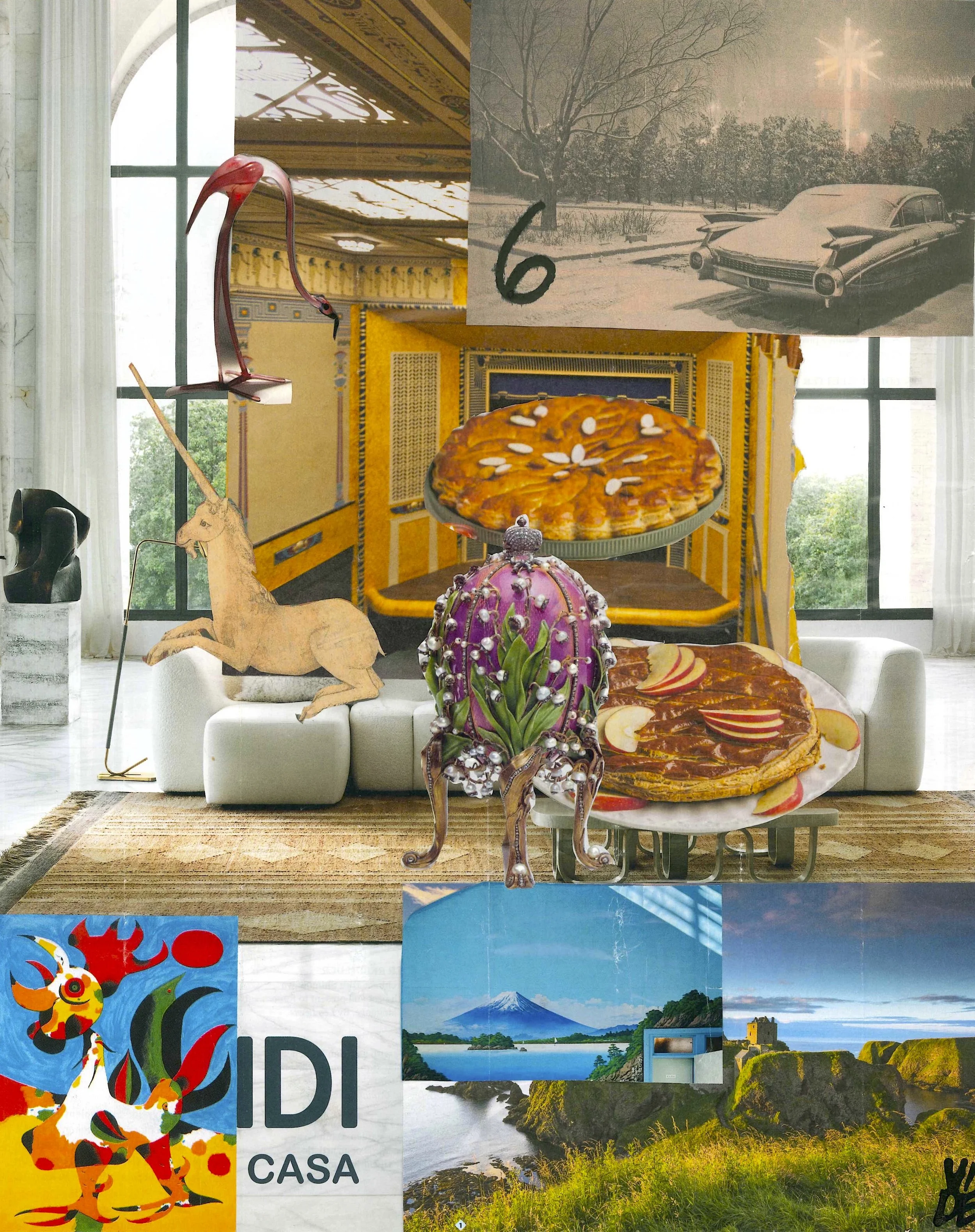 6 Jan 26: Epiphany, Virgile Demo, Cut and Paste on Paper, 21 x 29.7cm, 2026