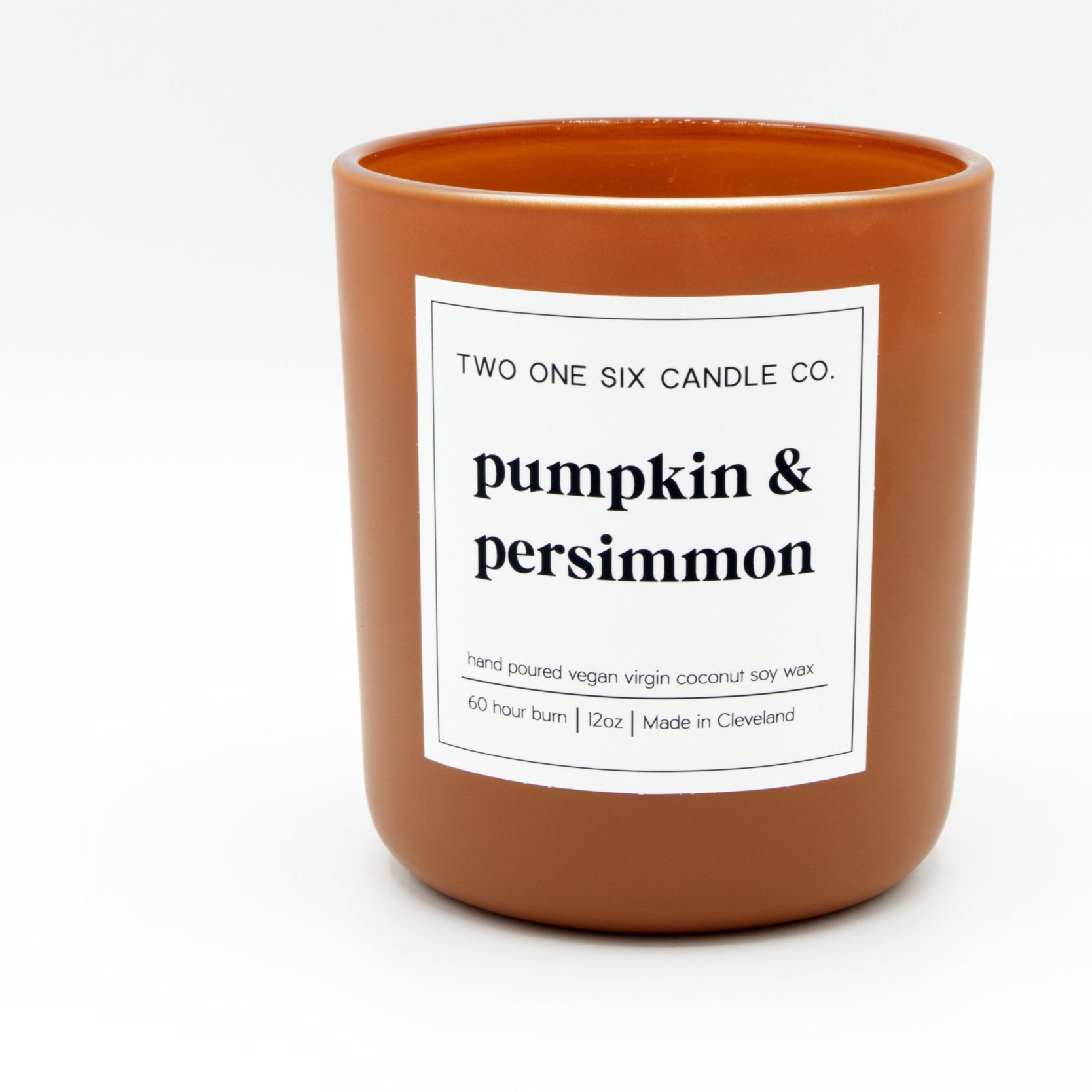 pumpkin and persimmon candle