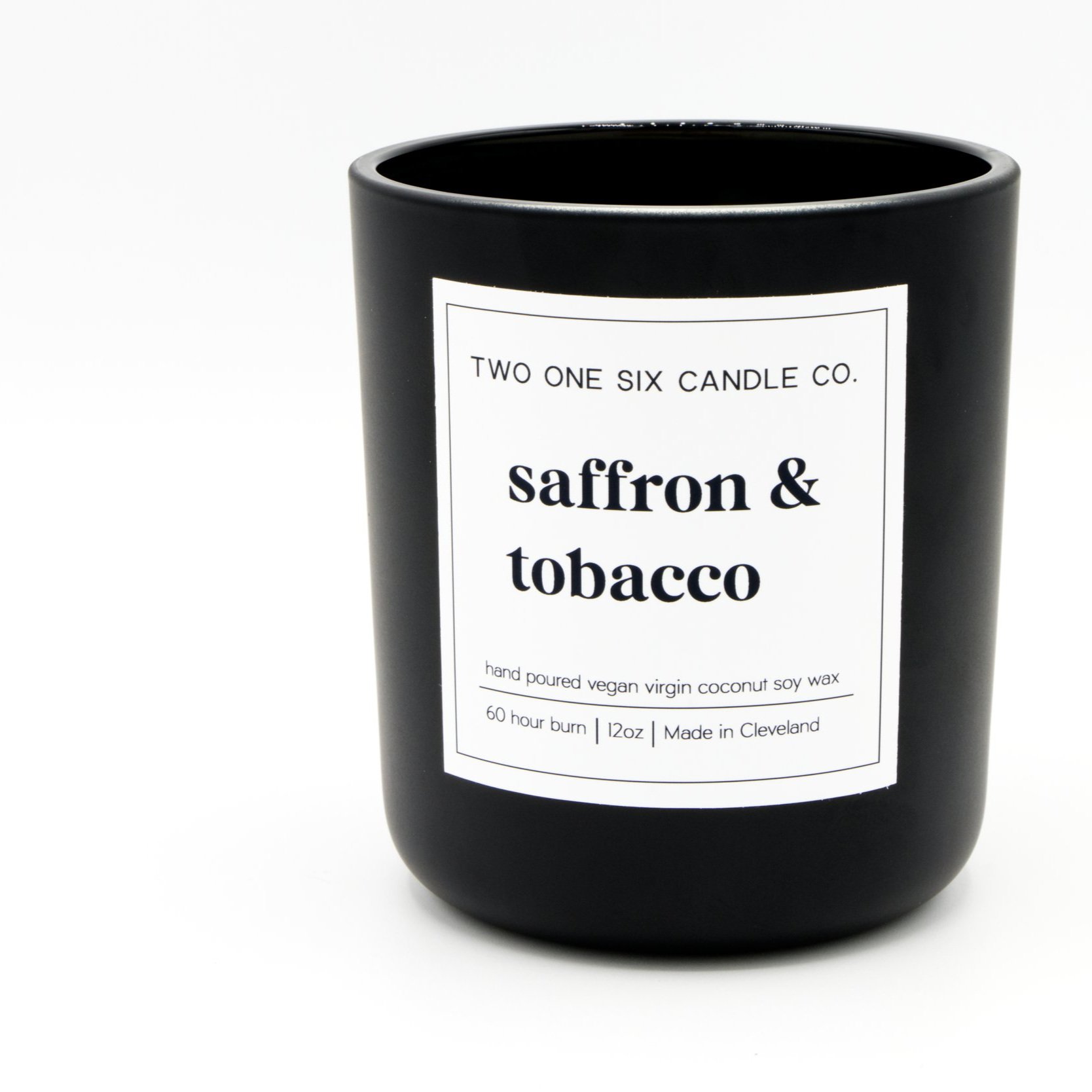 saffron and tobacco candle