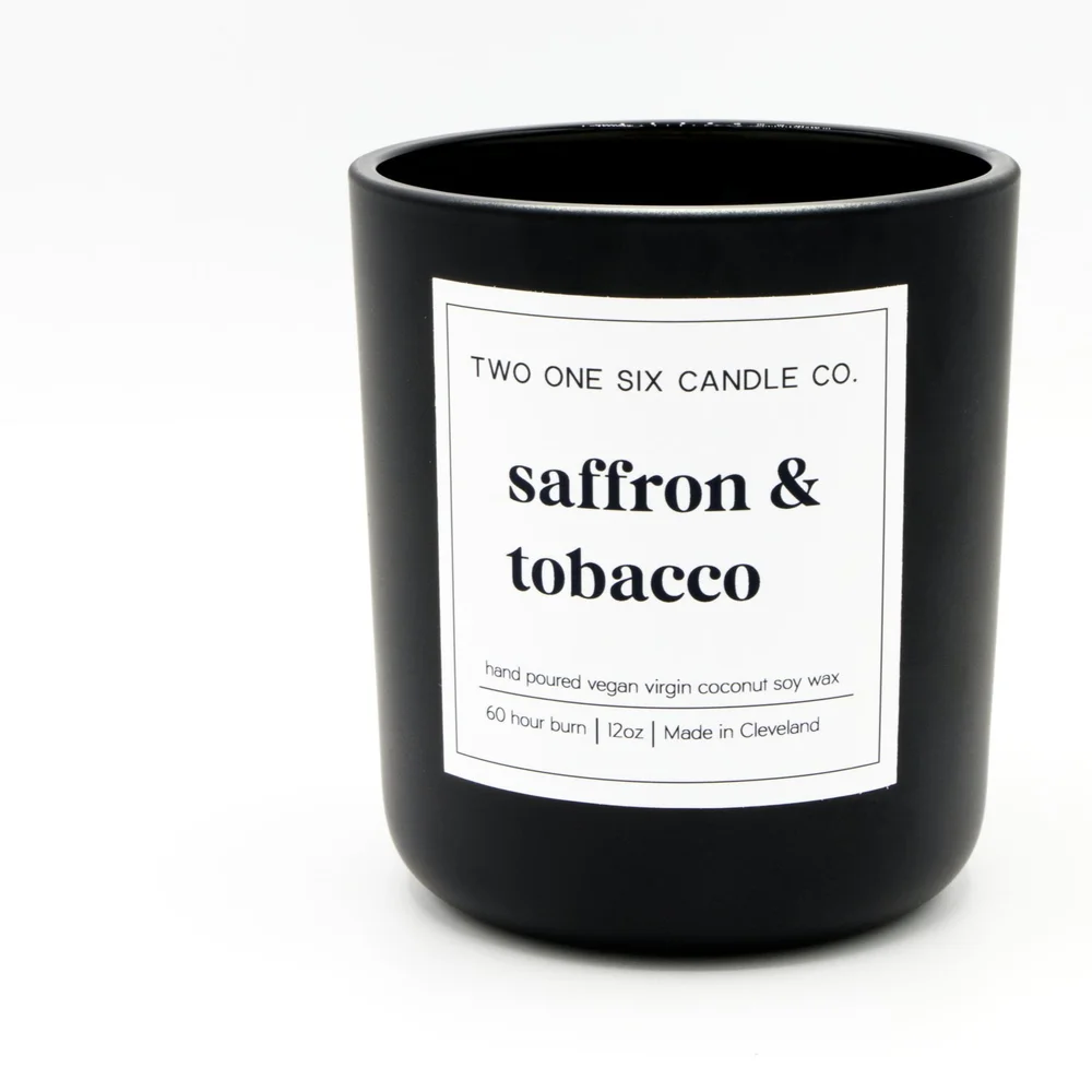 saffron tobacco Two One Six Candle Co