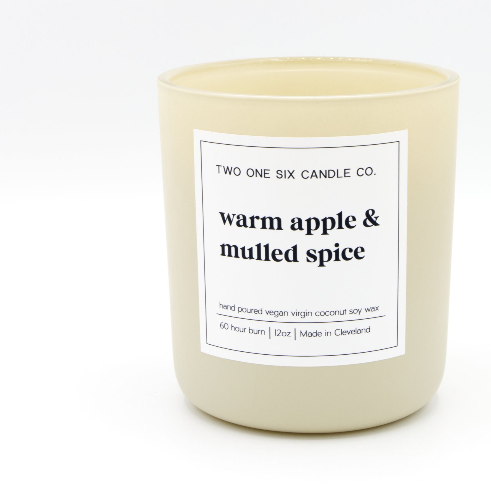 warm apple and mulled spice candle