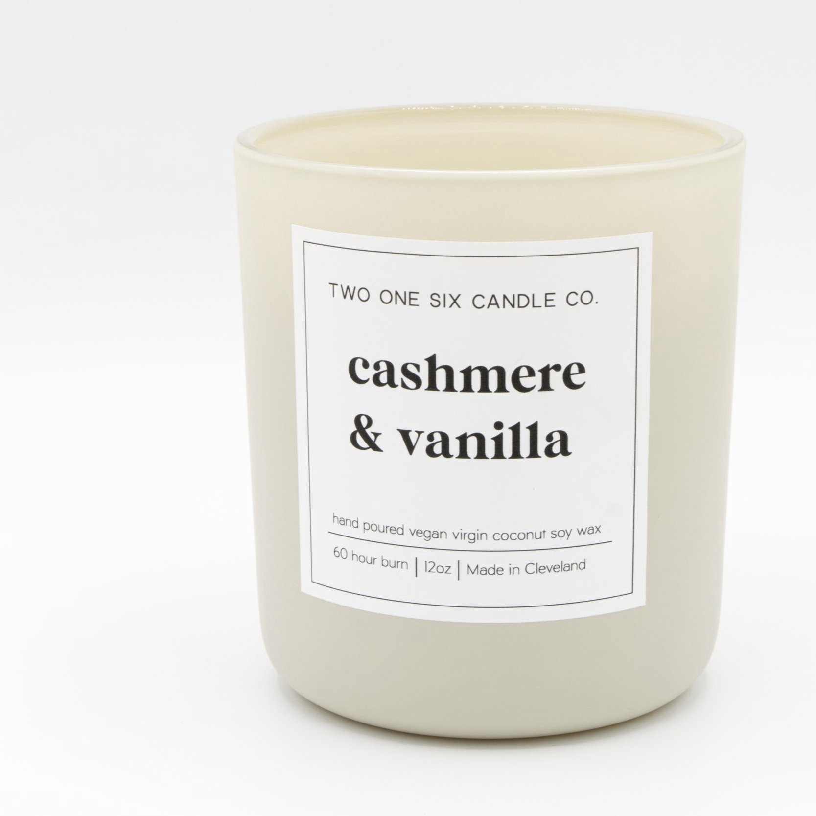 cashmere and vanilla candle