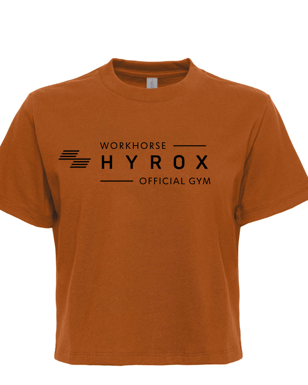 Hyrox Official Gym Cropped T-shirt