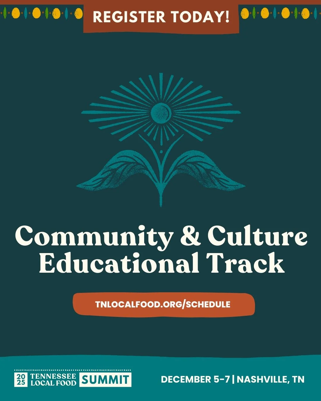 Communities thrive when land, culture, and food belong to the people. ✨

Day Two of our Community &amp; Culture Track celebrates the power of grassroots leadership, immigrant and refugee growers, collective economics, and Indigenous food traditions, 