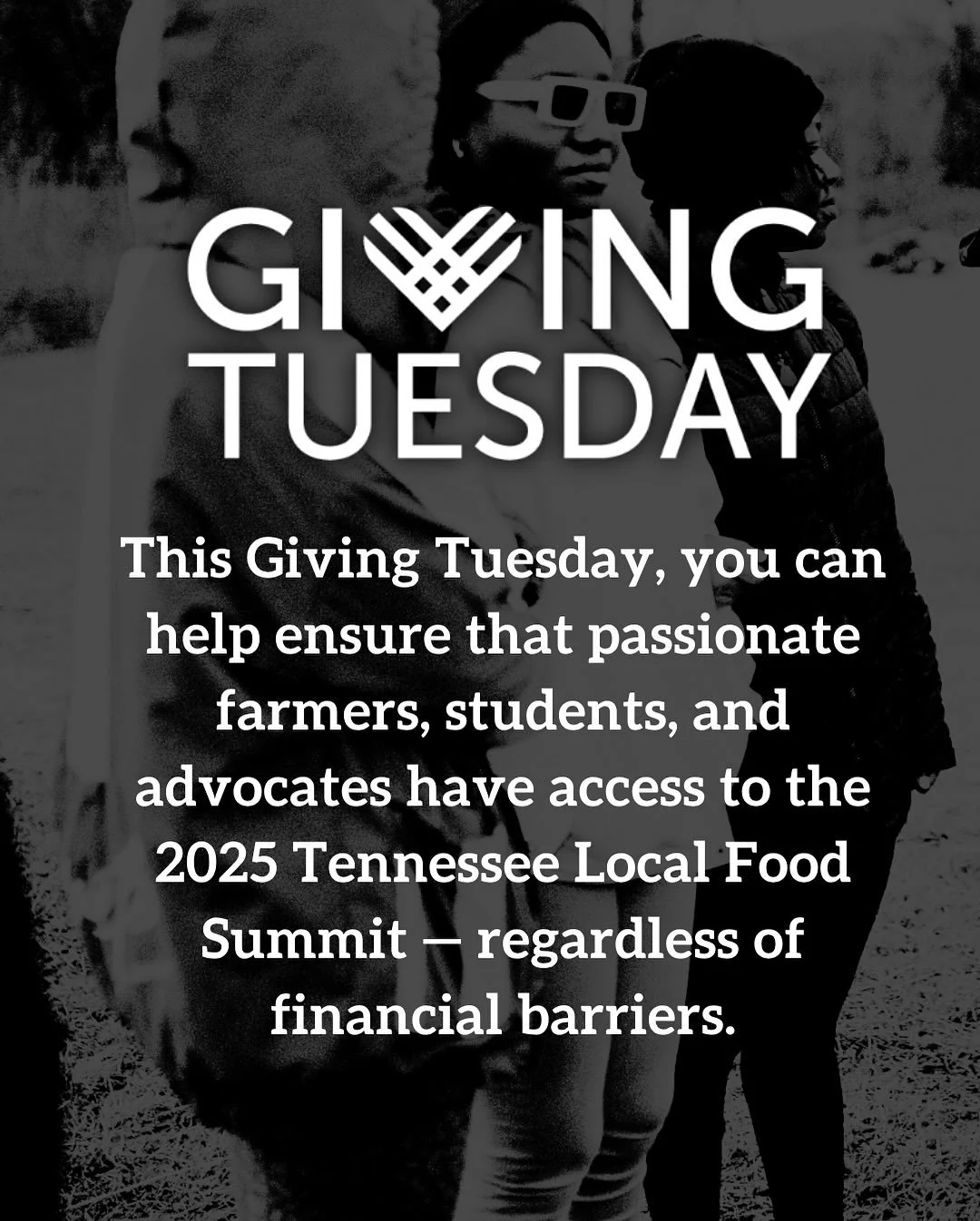 Give the Gift of Access this Giving Tuesday!

The TN Local Food Summit brings together the people shaping a just and sustainable food future &mdash; but not everyone can afford to attend.

These stories &mdash; and so many others &mdash; remind us th