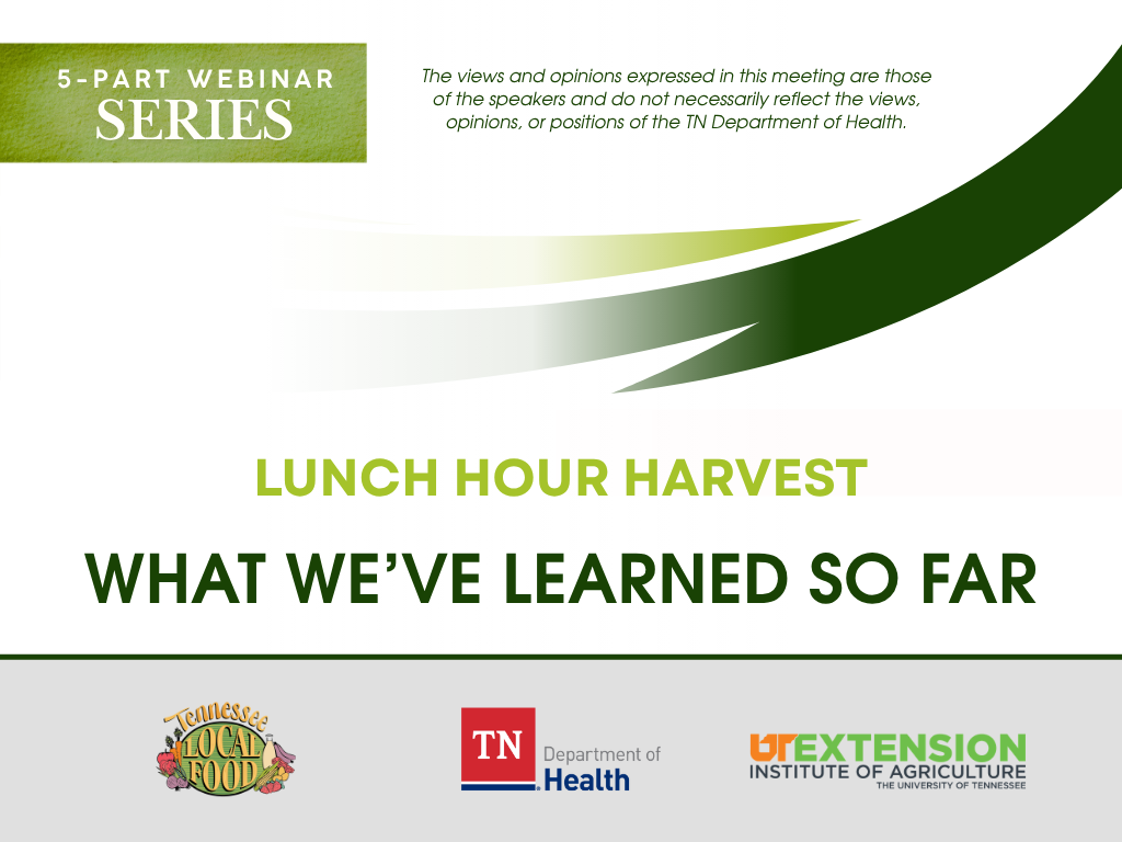 LISTEN: Lunch Hour Harvest Webinar Series Recap