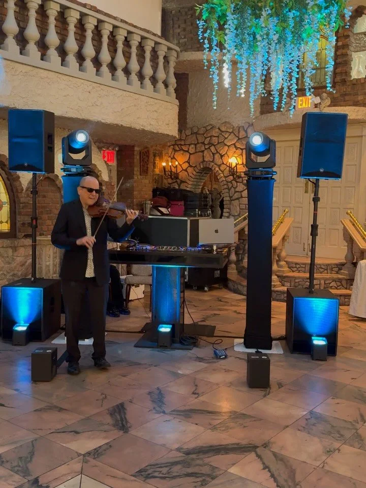 Taking you back to Gabriela&rsquo;s Sweet Sixteen this past weekend! Through our vendor contacts, we helped with the Marquee letters XVI, the balloon backdrop, and violinist. In-house we handled lighting, Photo Booth, Cloud 9 Dancing, and Cold sparks