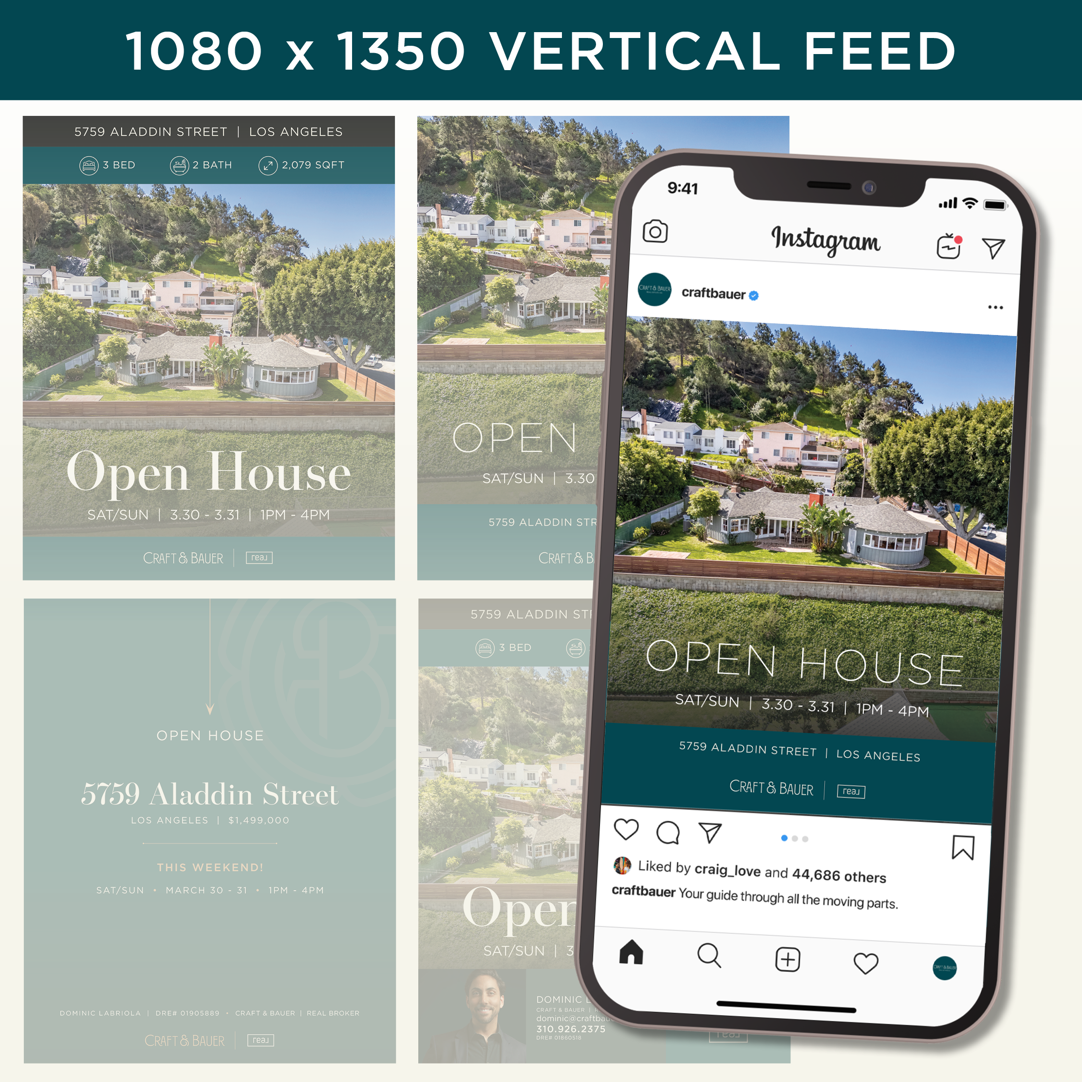 Open House Social Covers - Vertical Feed