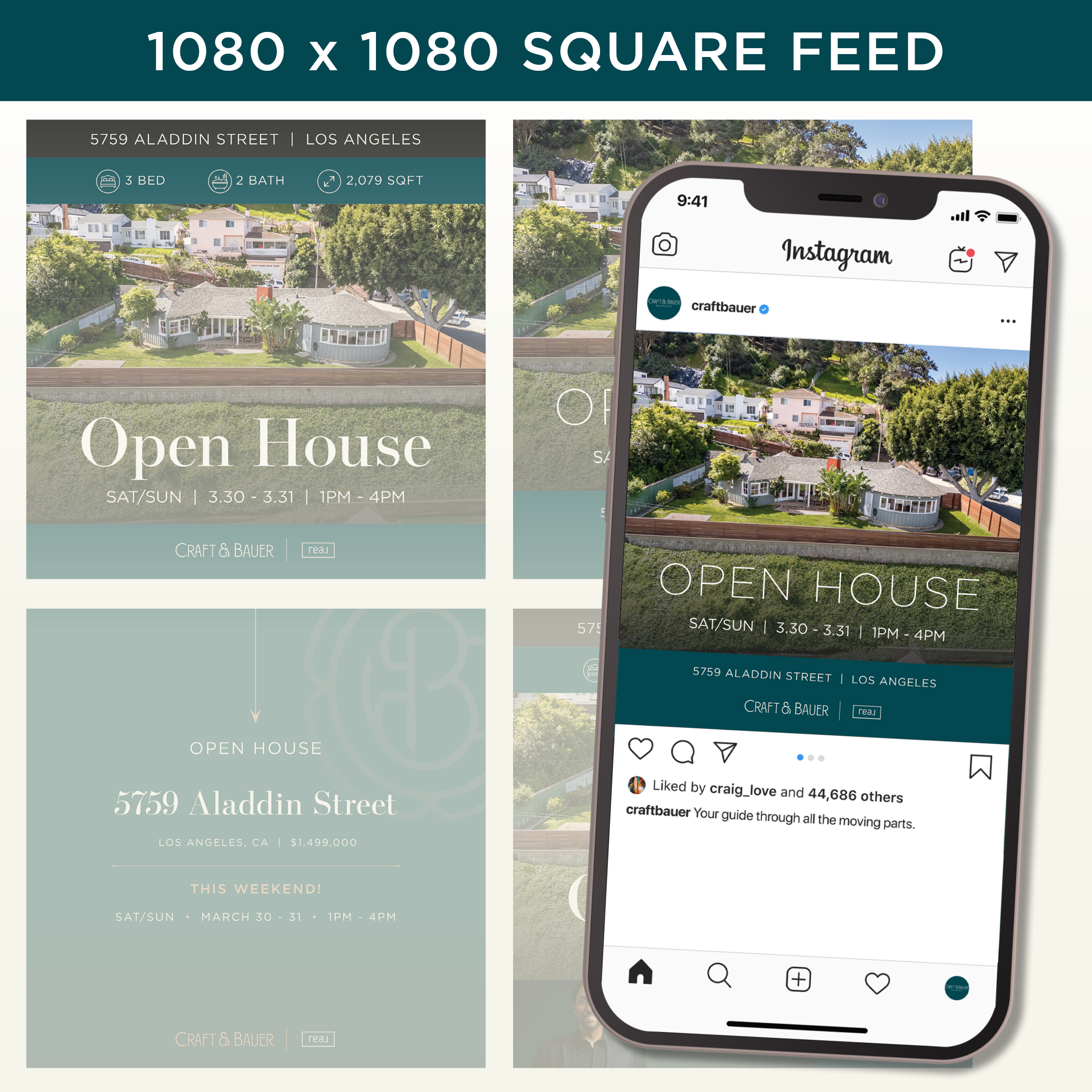 Open House Social Covers - Square Feed