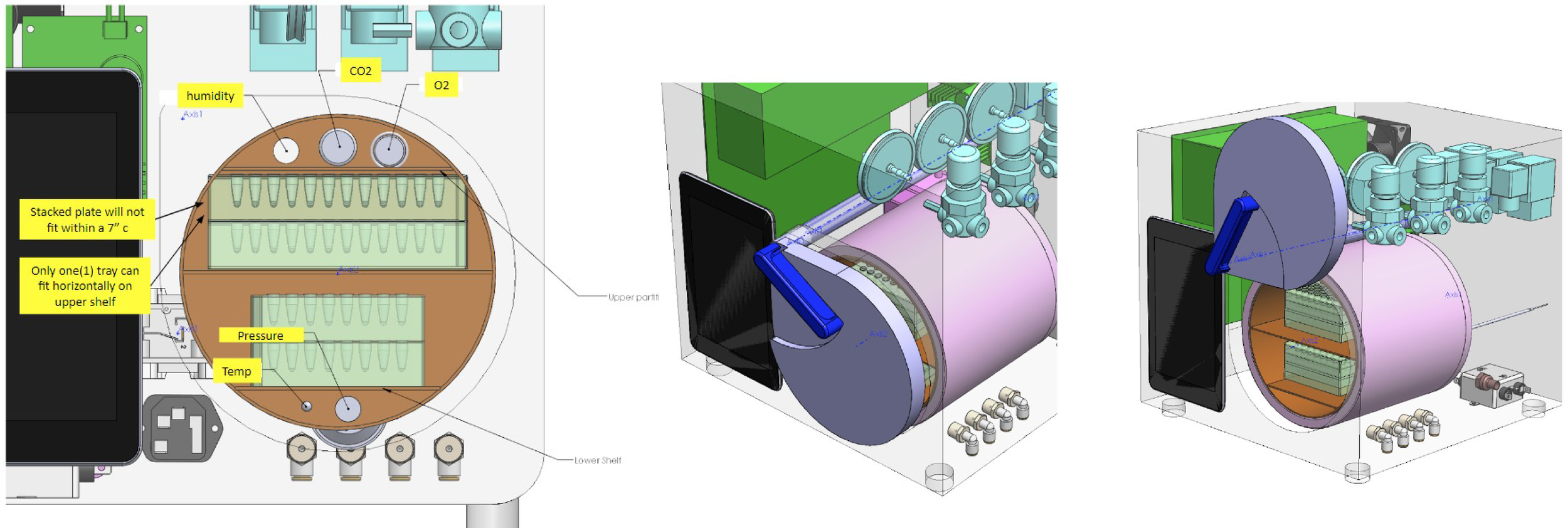 radiant product development, xcellbio incubator, radiantpd.com, CAD image