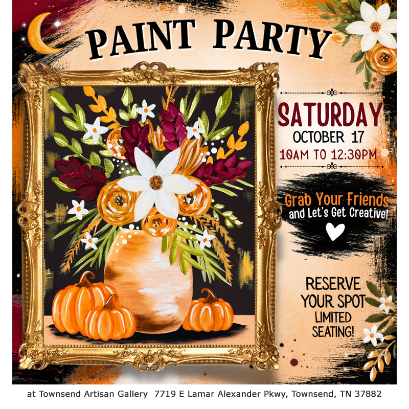 FALL FLORALS Acrylic Class