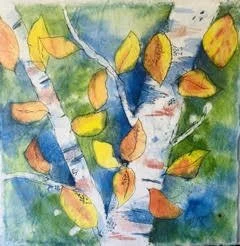 Watercolor Batik Class on Rice Paper with Gaynell Lawson