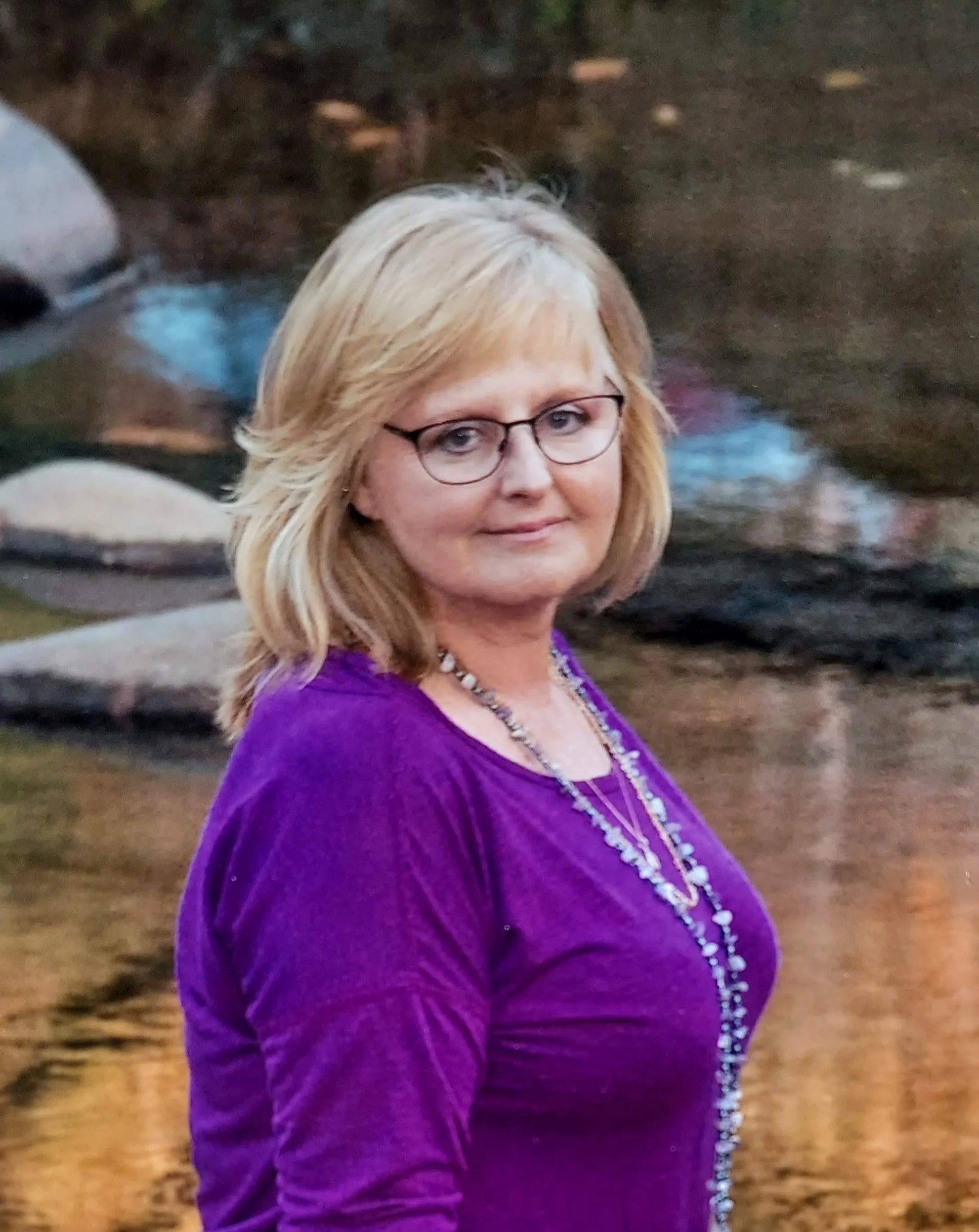 image of artist Crystal Sharp from Mountain Wings Studio