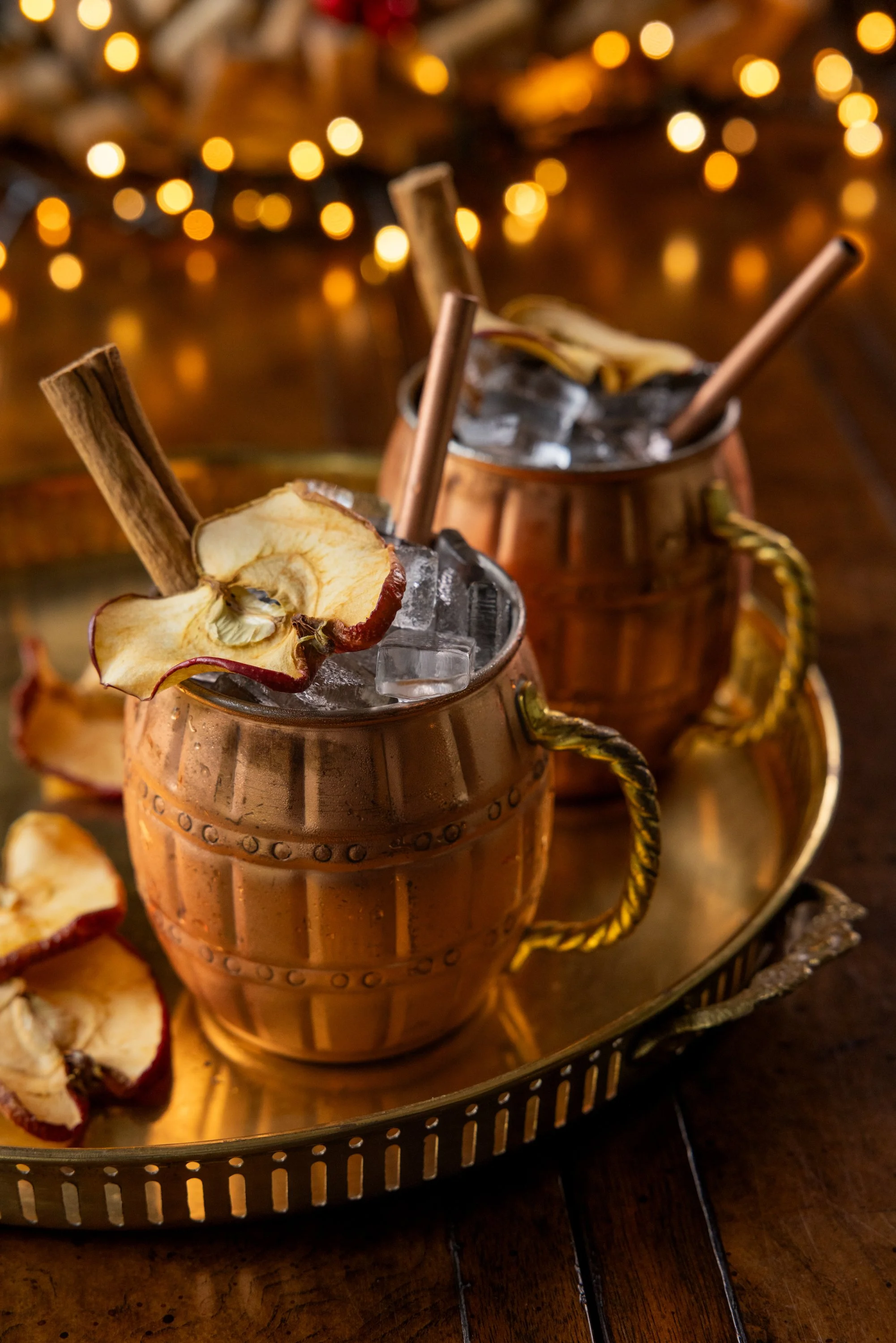 Cinnamon Apple Moscow Mule