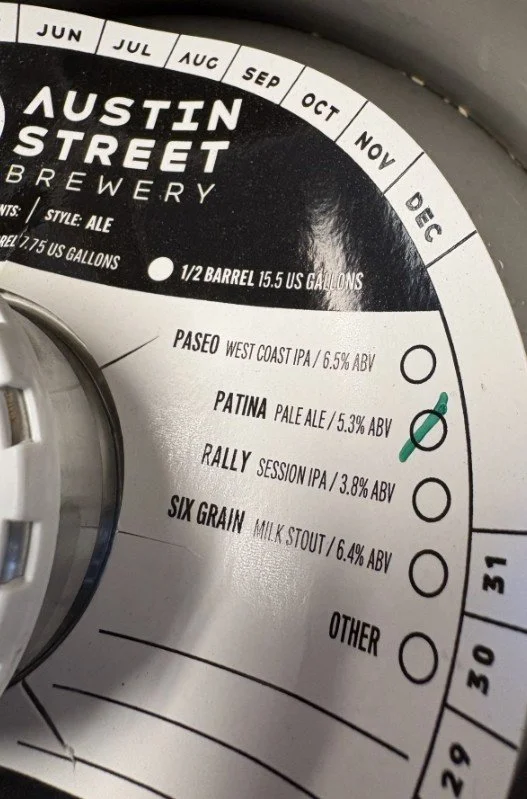 Patina Austin Street Keg