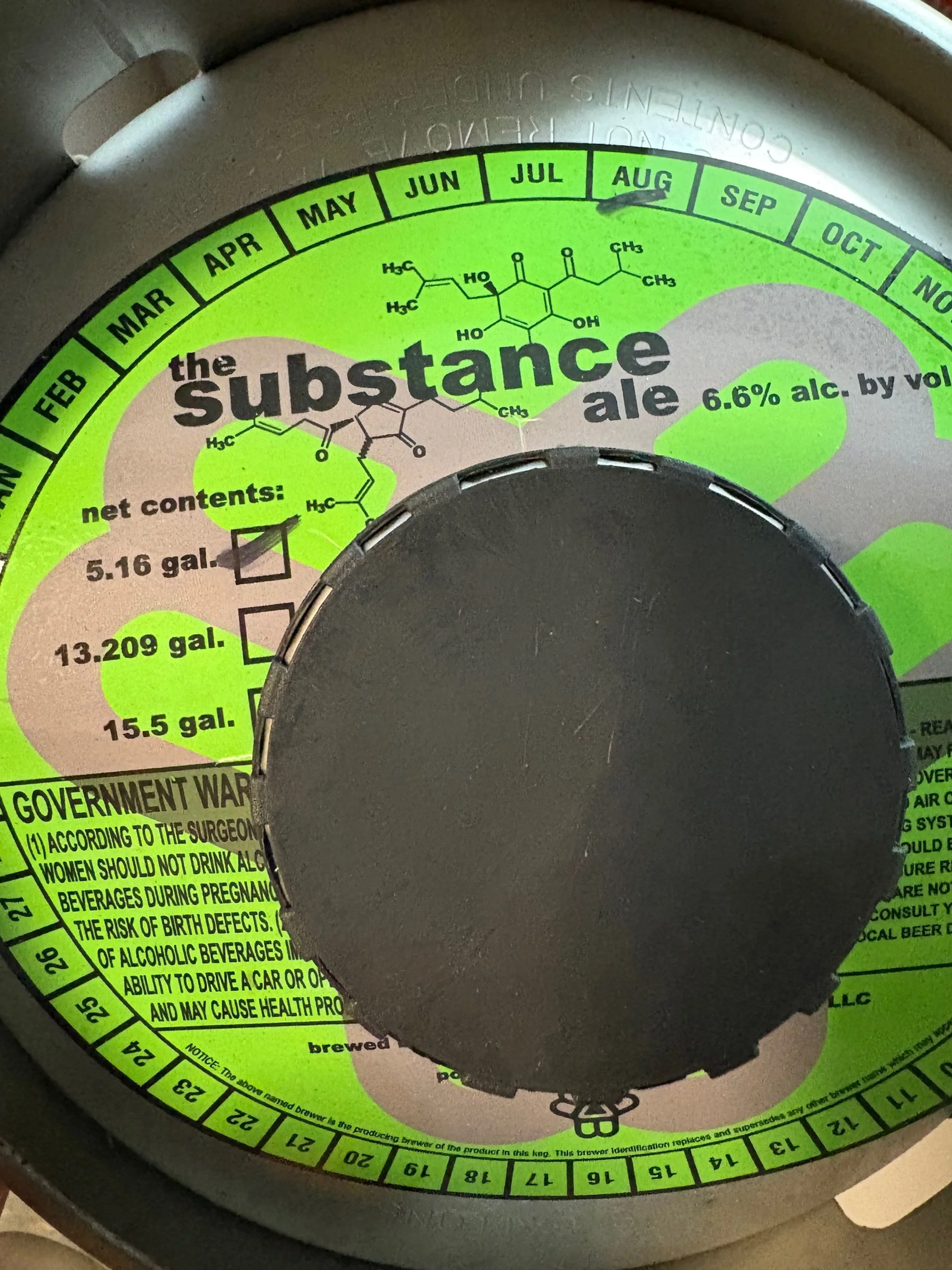 Substance Ale Bissell keg