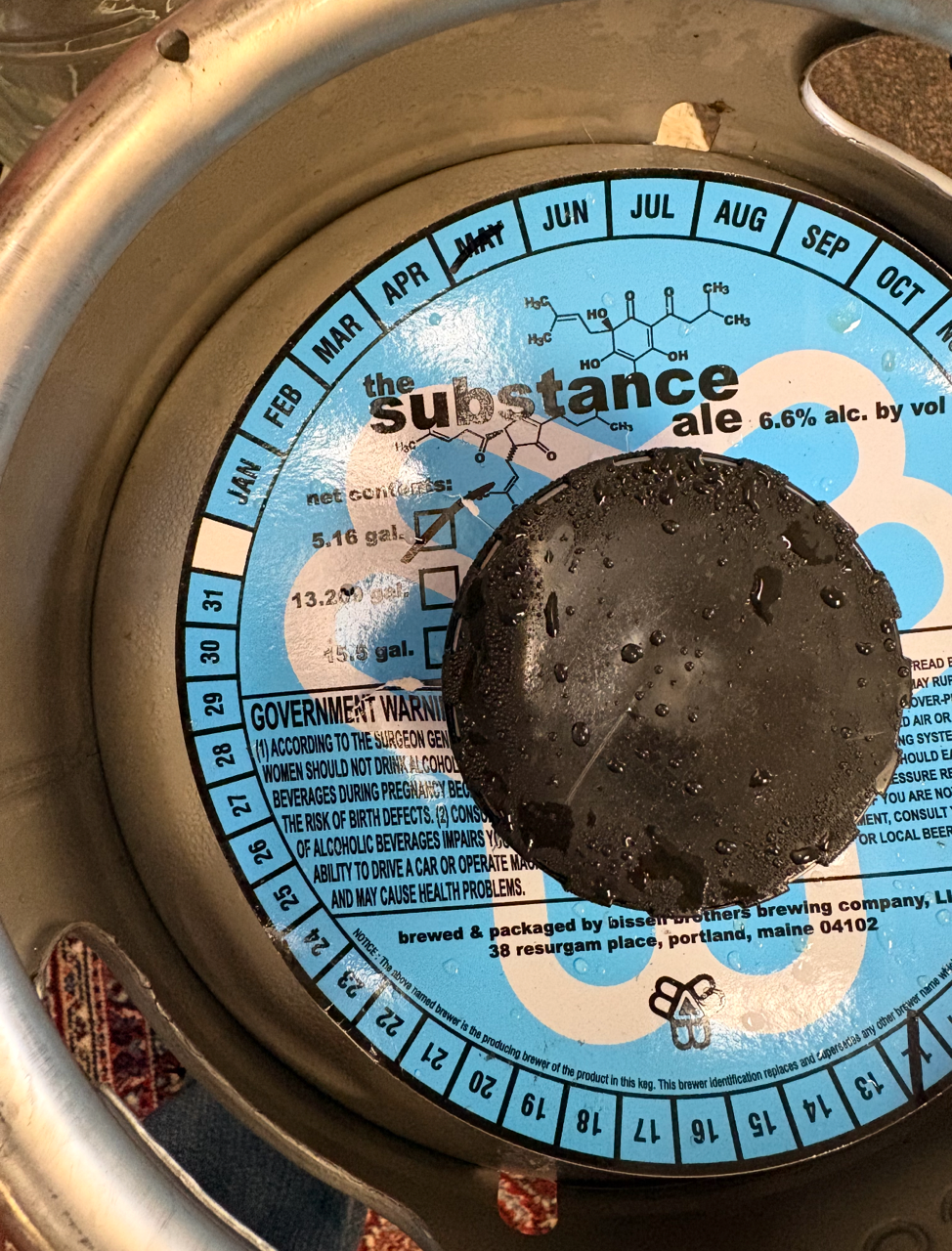 Substance keg Portland Maine