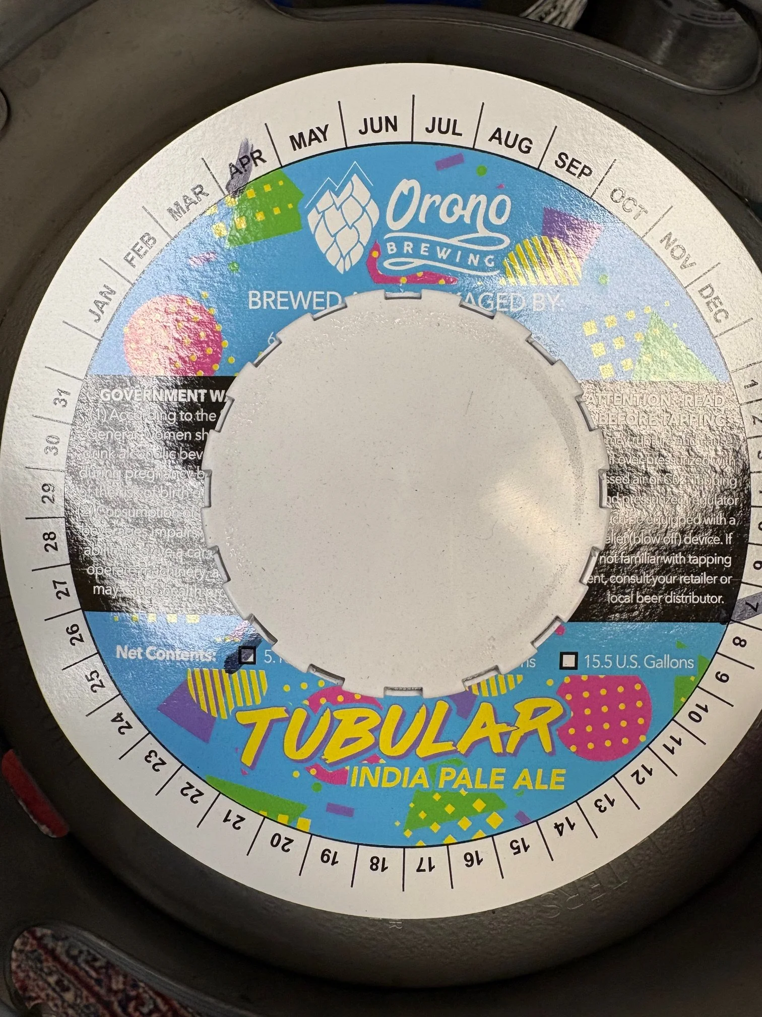 Tubular keg Portland
