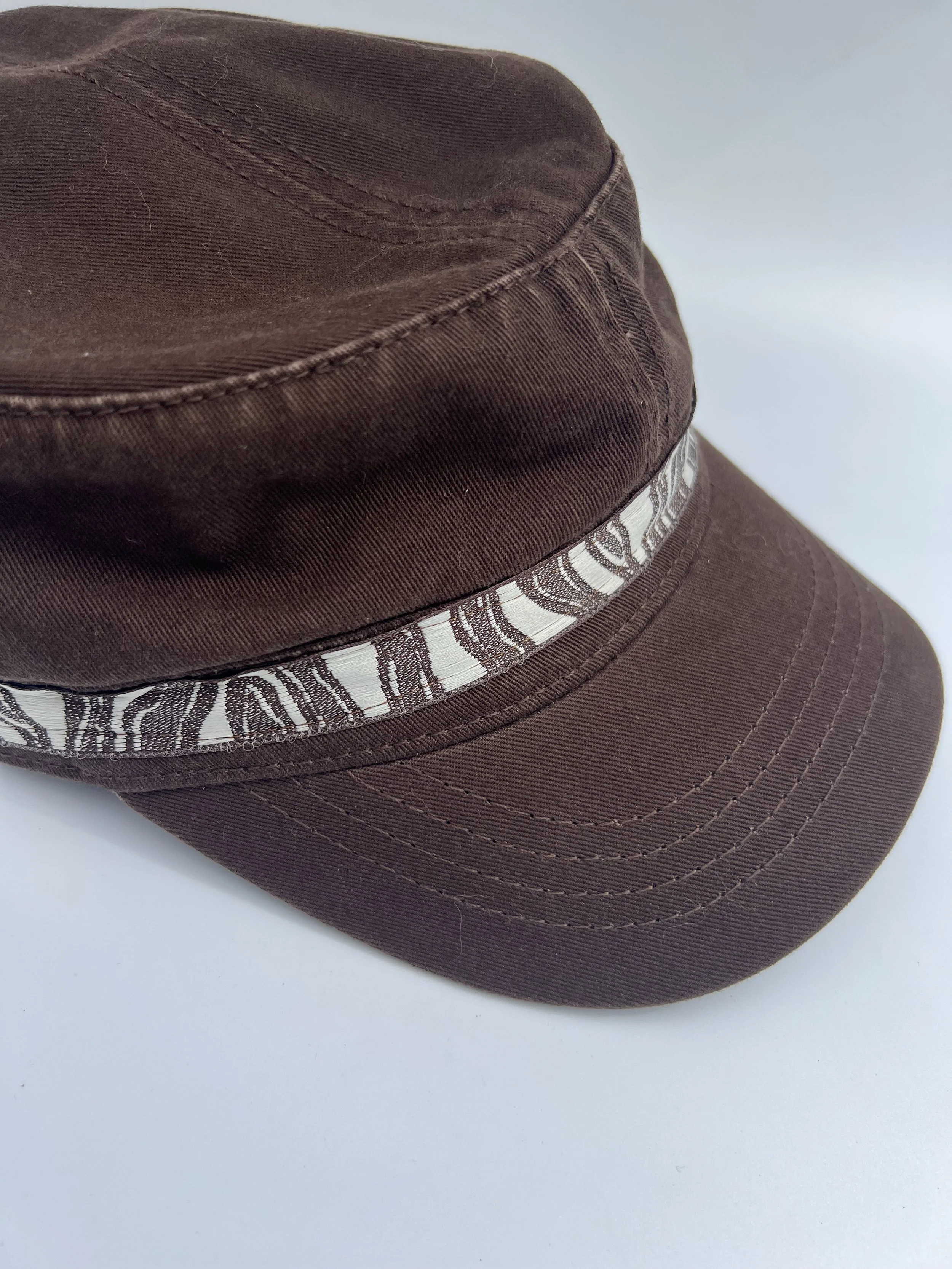 Brown Wave Cadet Hat