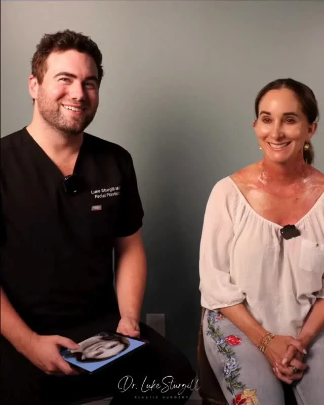 You saw her stunning 3-month results last week. Now, hear the story behind them.
It was an honor to welcome my patient, Tina, back to the office. She traveled all the way from Miami for my signature Extended Deep Plane Face & Neck Lift, and in t