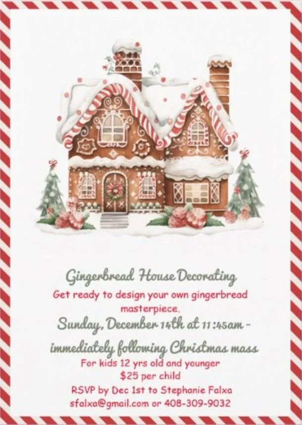 Gingerbread House Decorating — Basque Cultural Center
