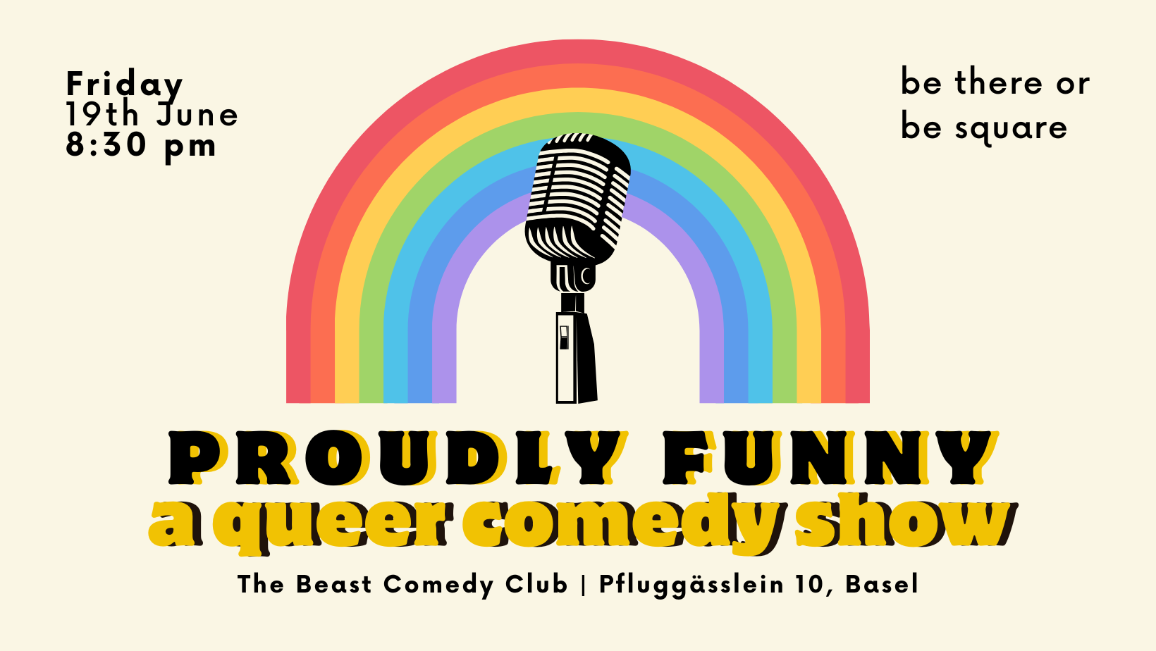Proudly Funny: A Queer Comedy Showcase