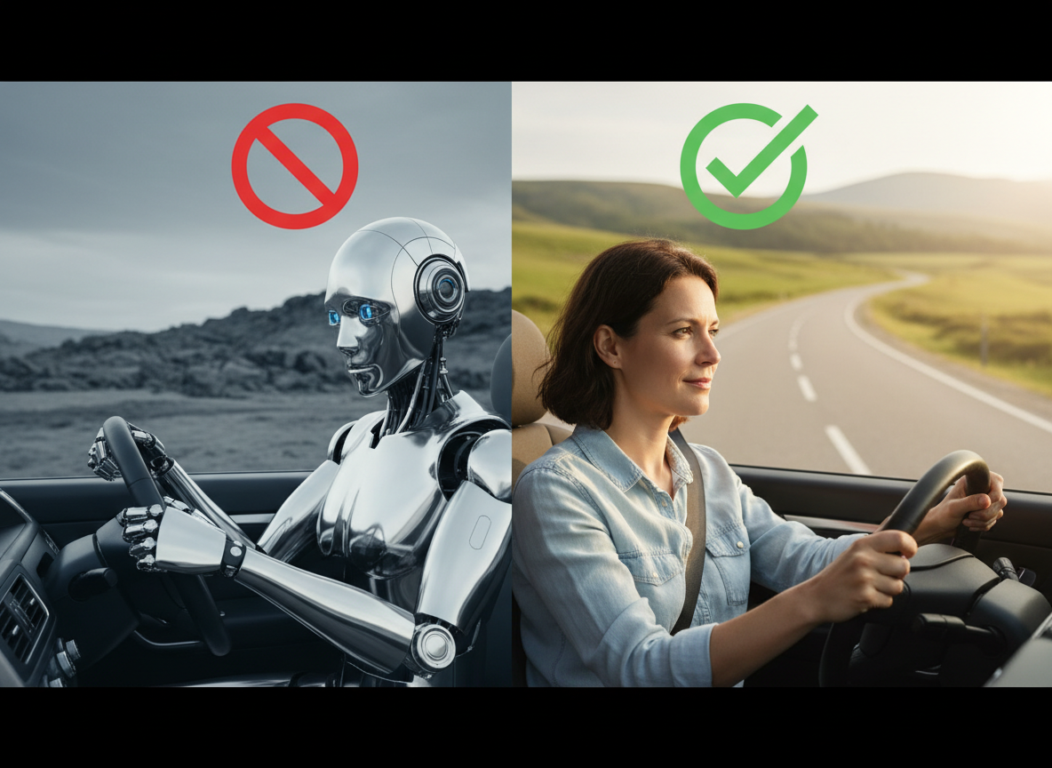 Who is “At-the-Wheel” and Who is “In-the-Loop”?