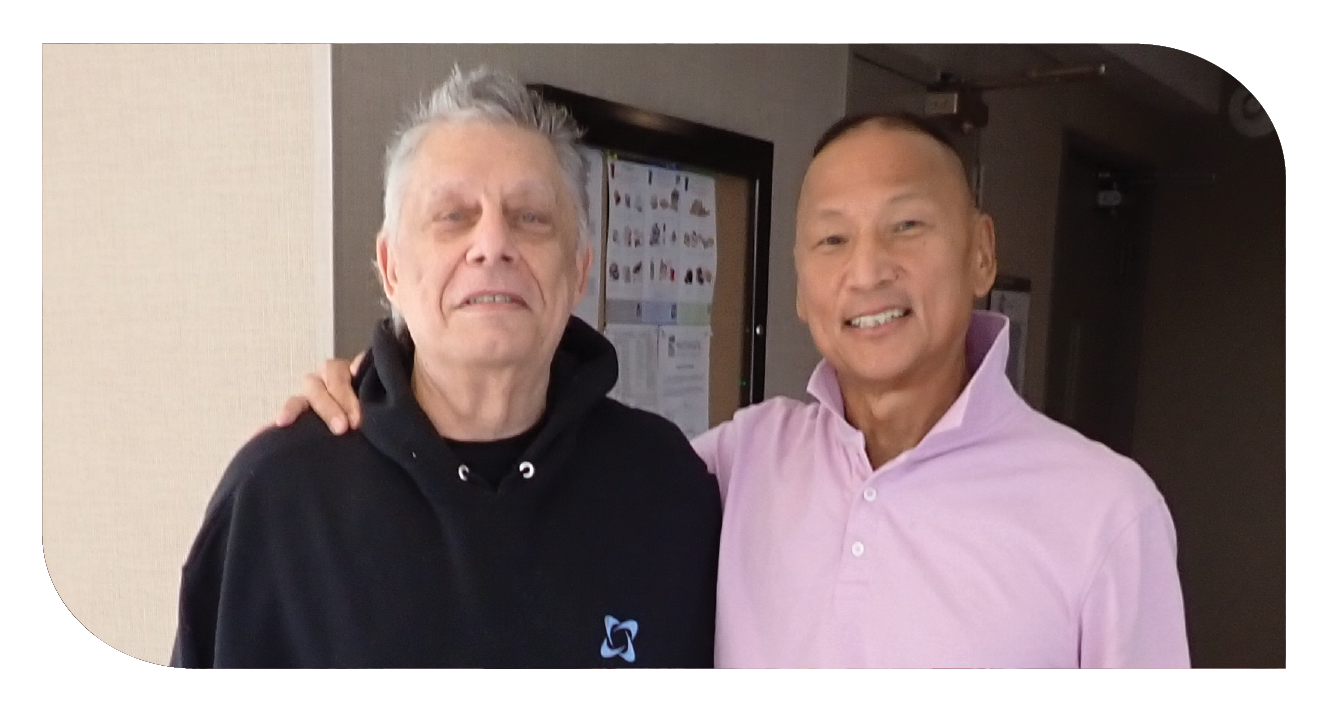 With former Emeryville Planning Commissioner Joe Lutz