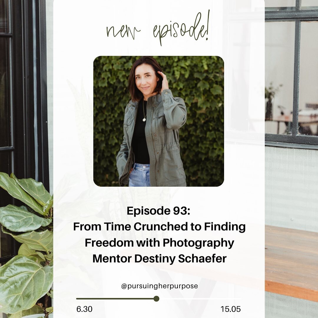 Well, I&rsquo;m on a podcast!! I just listened to it myself and feel a huge sense of pride. The ladies at @pursuingherpurpose were amazing to work with. My interview covers all the things&hellip; from how I started and grew my business, partnerships,