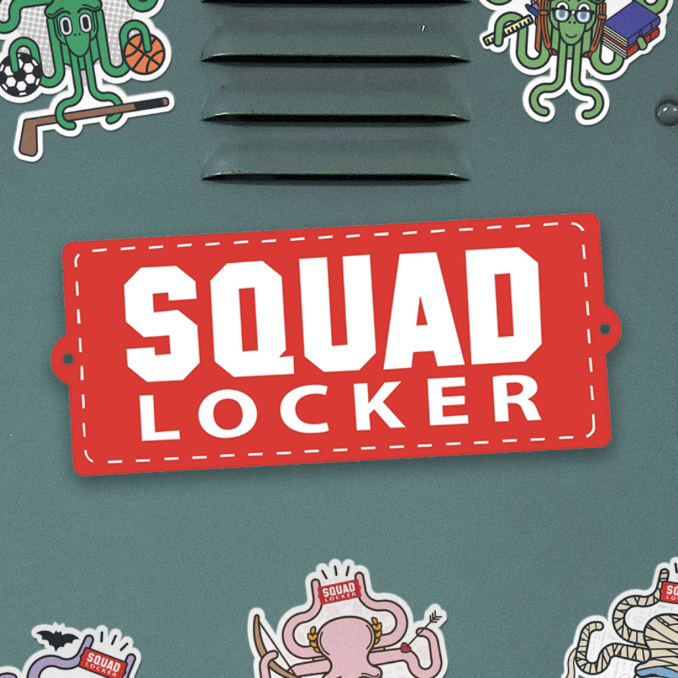 Squad Squid Stickers