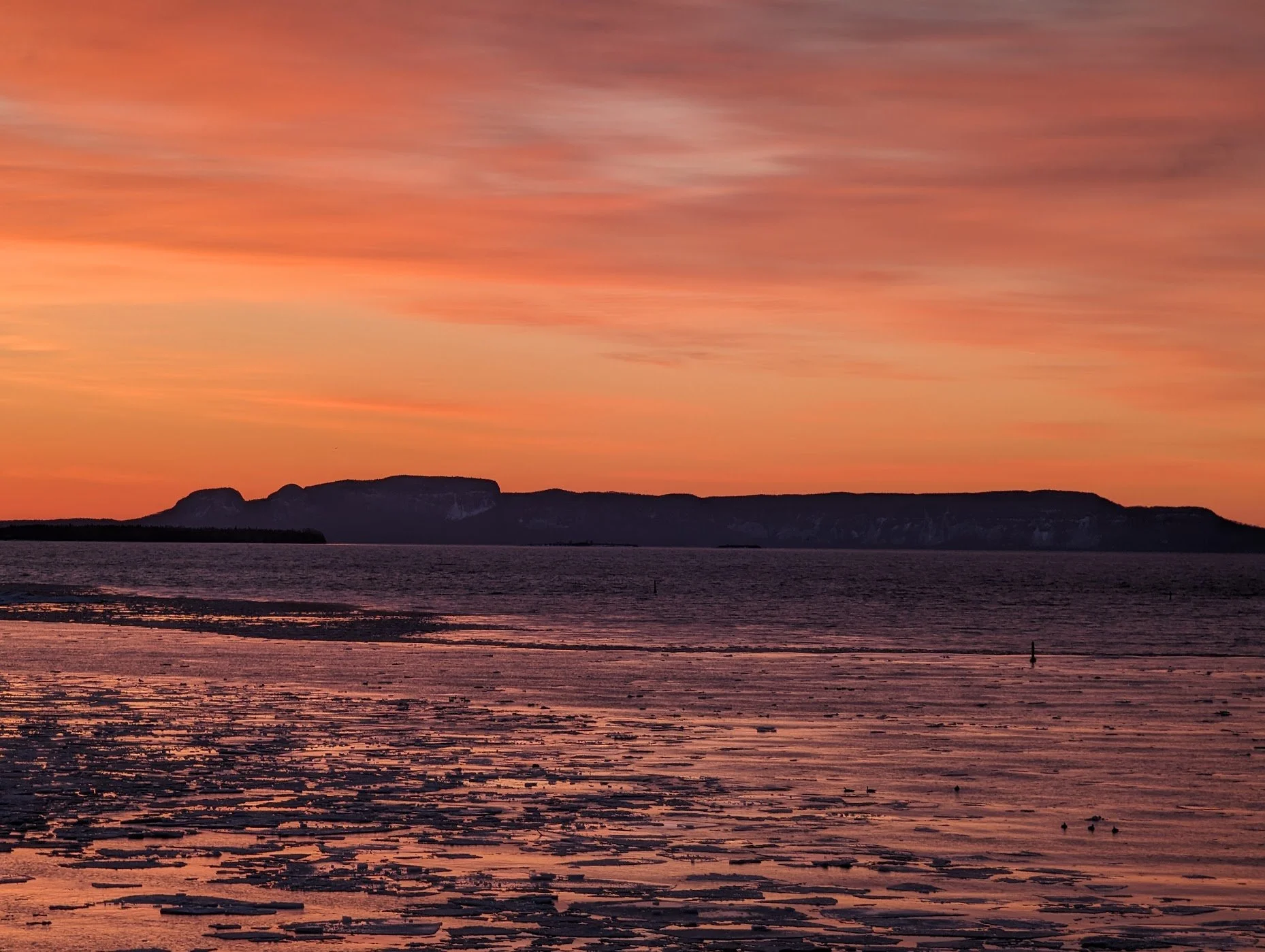 Good morning sleeping Giant Good morning Thunder Bay