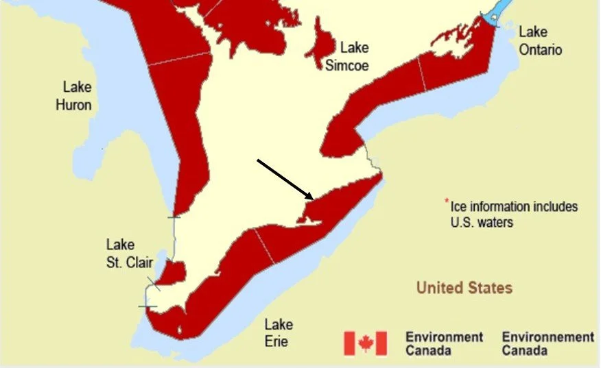 Waiting to join the     Atlantic Huron