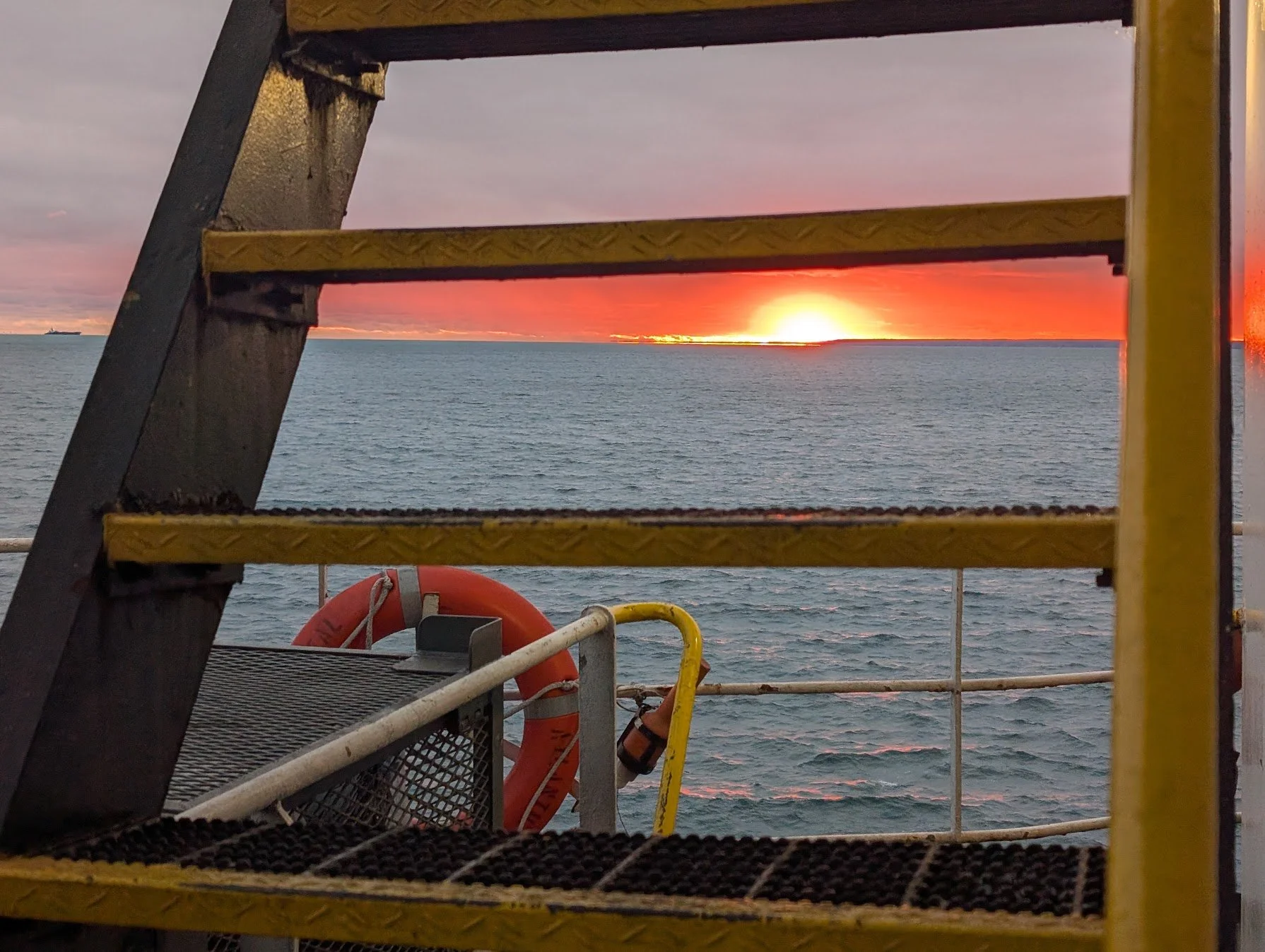 Day 8 on the Atlantic Huron