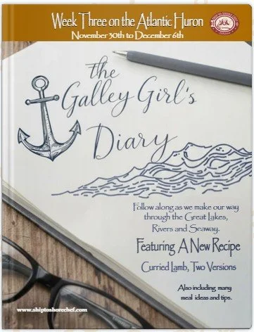 The Galley Girl’s Diary 11-30-2025 to 12-06-2025