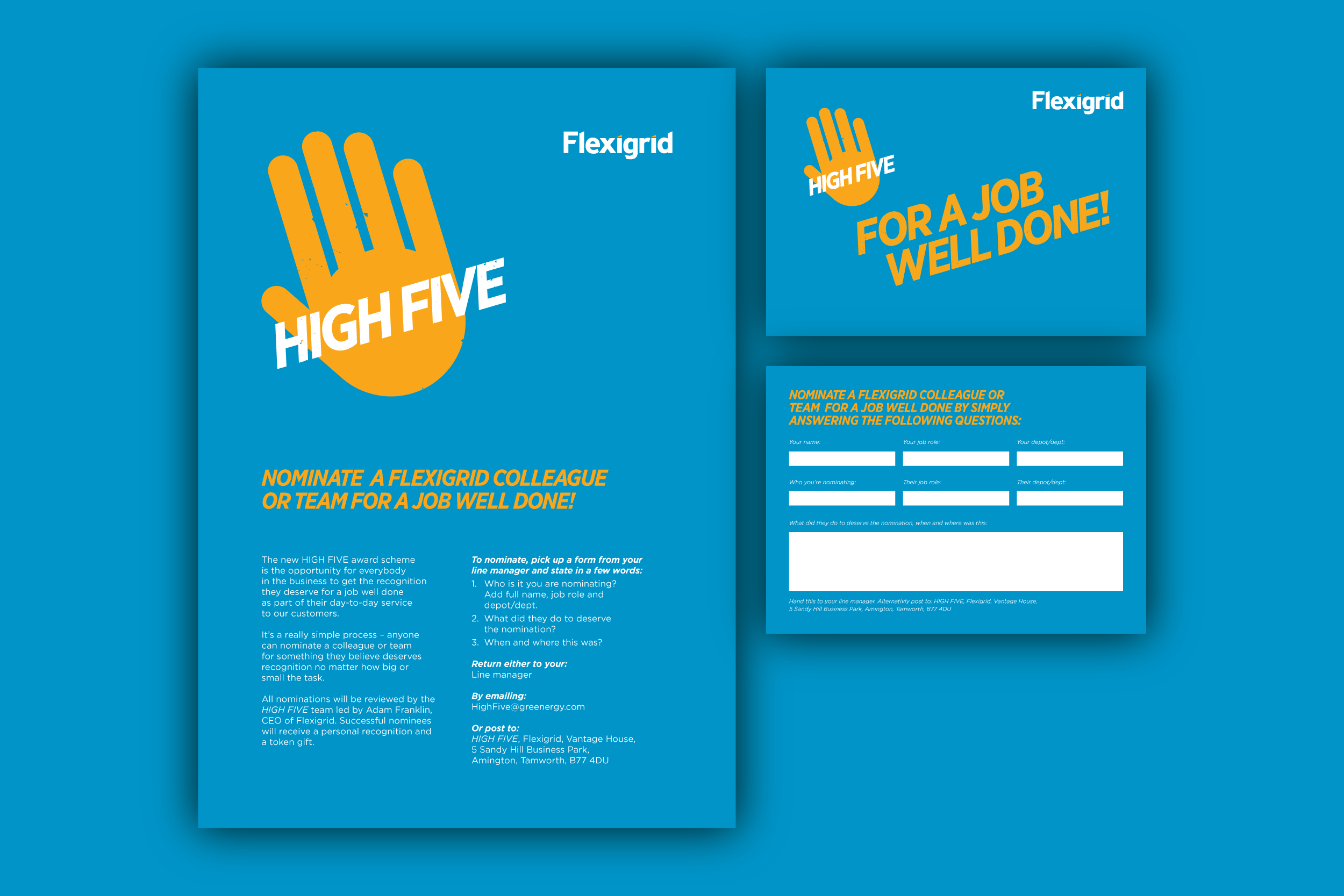FUEL BRANDING, B2B, INTERNAL COMMUNICATIONS