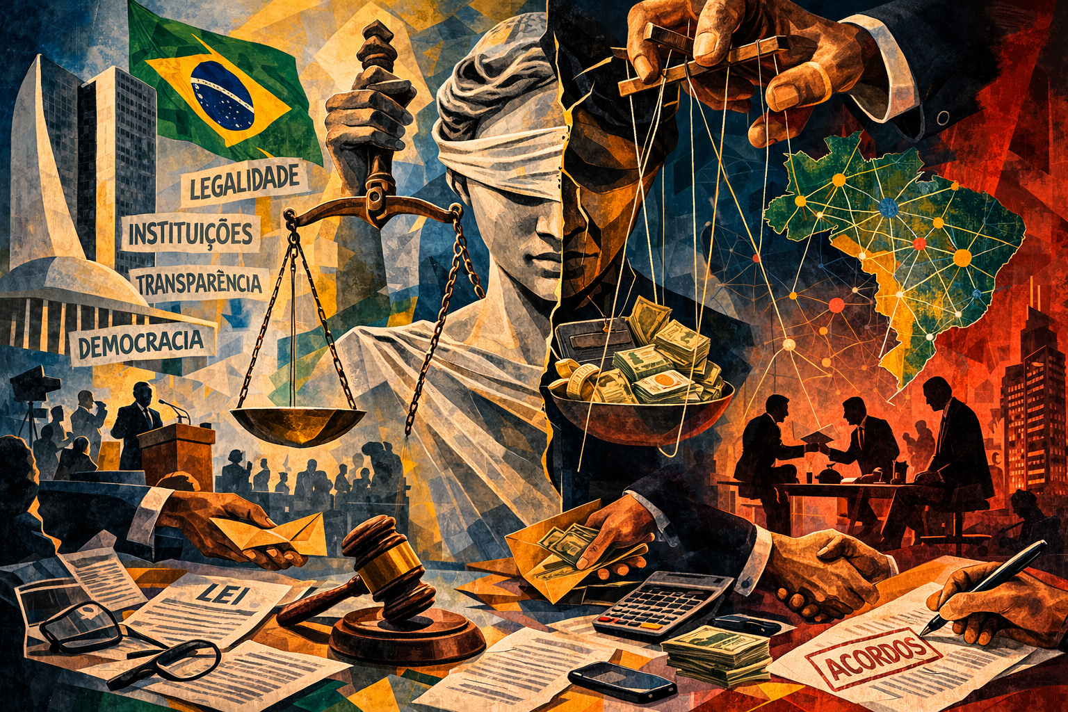 A lógica invisível da corrupção sistêmica: o pacto do campo de poder brasileiro 