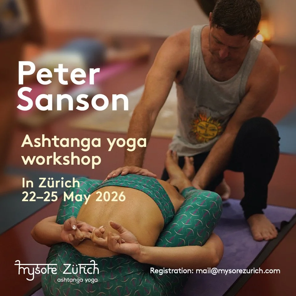 Ashtanga Yoga Workshop with Peter Sanson, May 22 -25, 2026