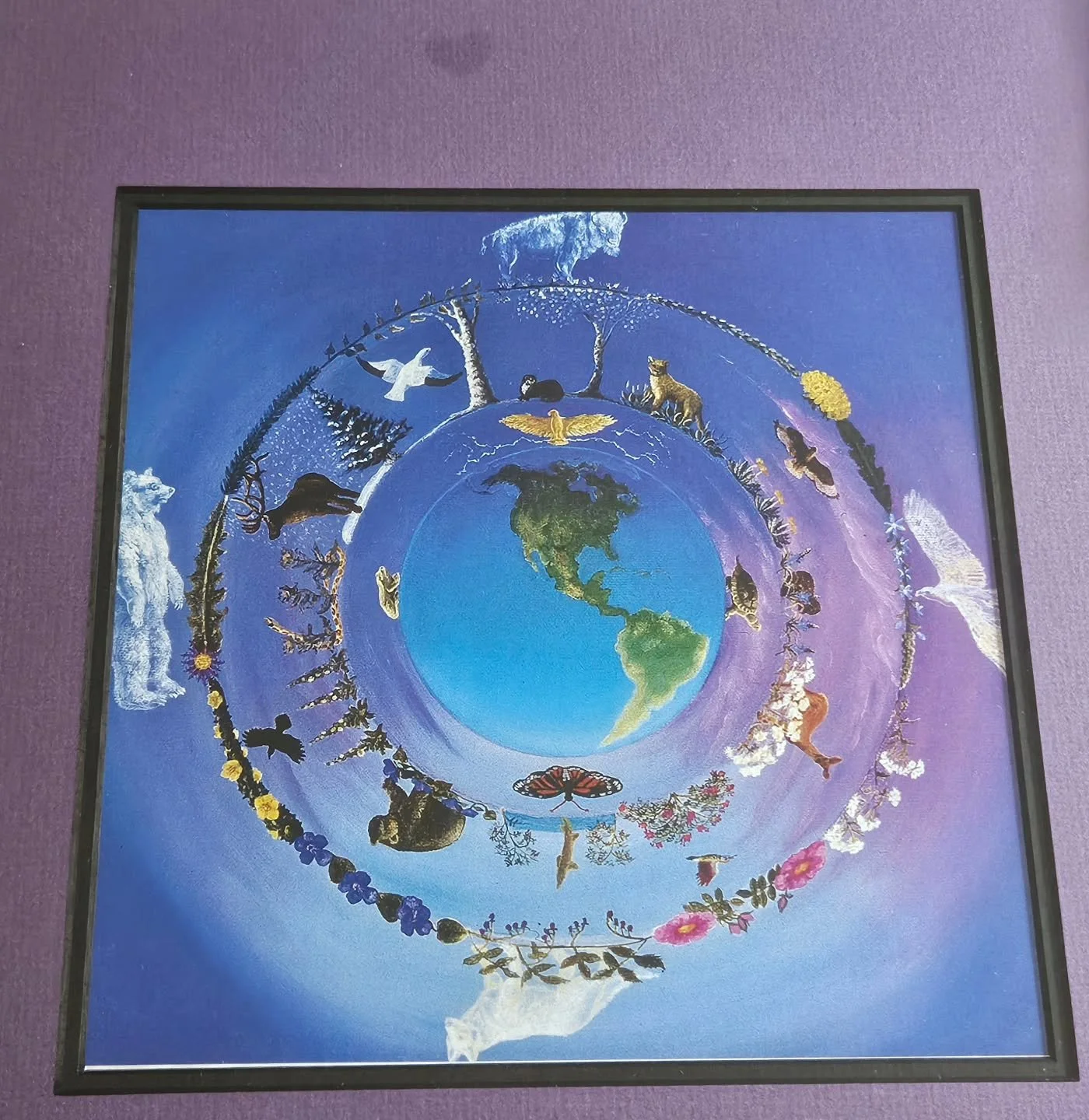 One of my favorite pieces of art - do you see the heart?