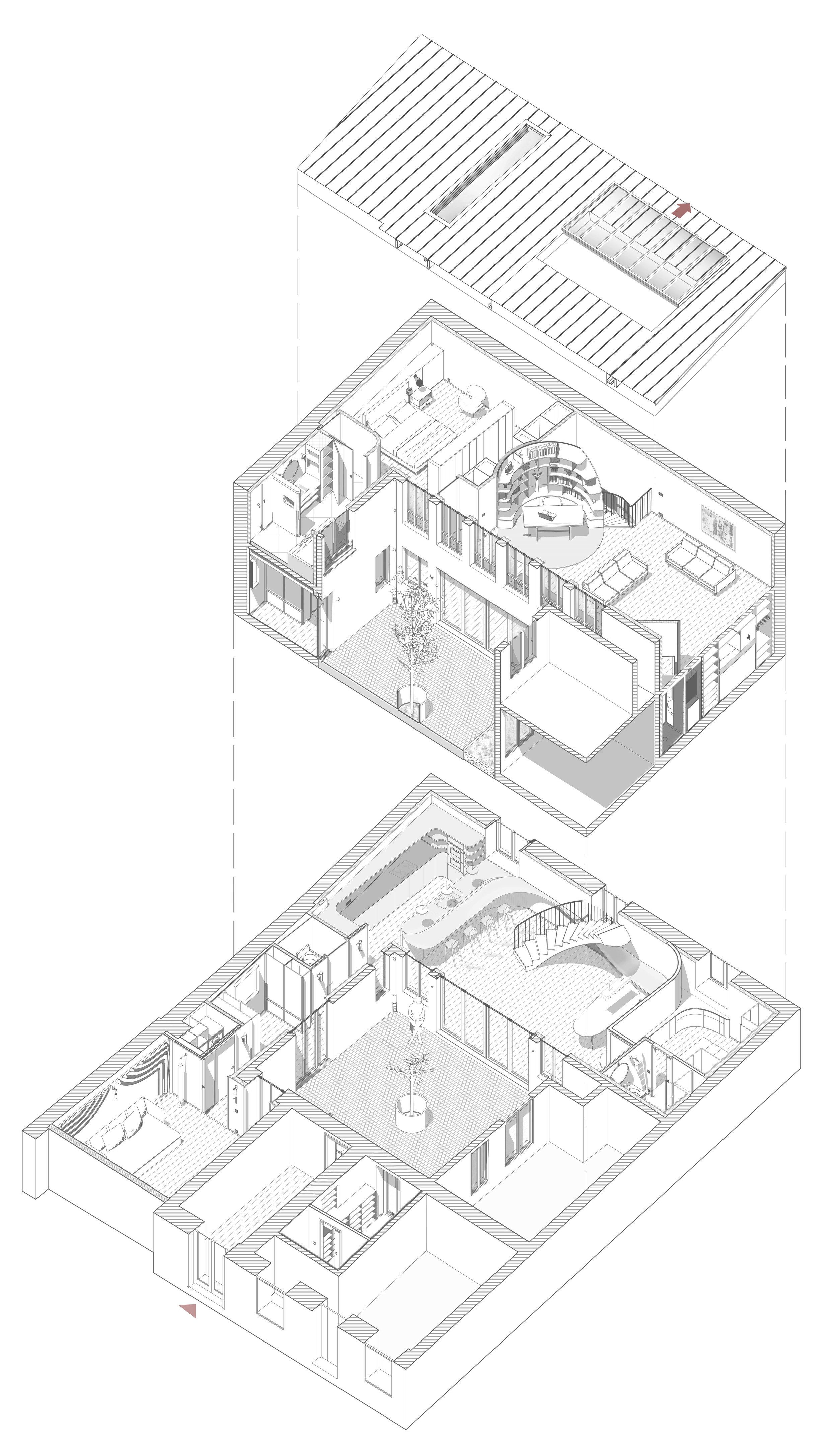 AXONOMETRIE_SAD+ ARCHITECTURE