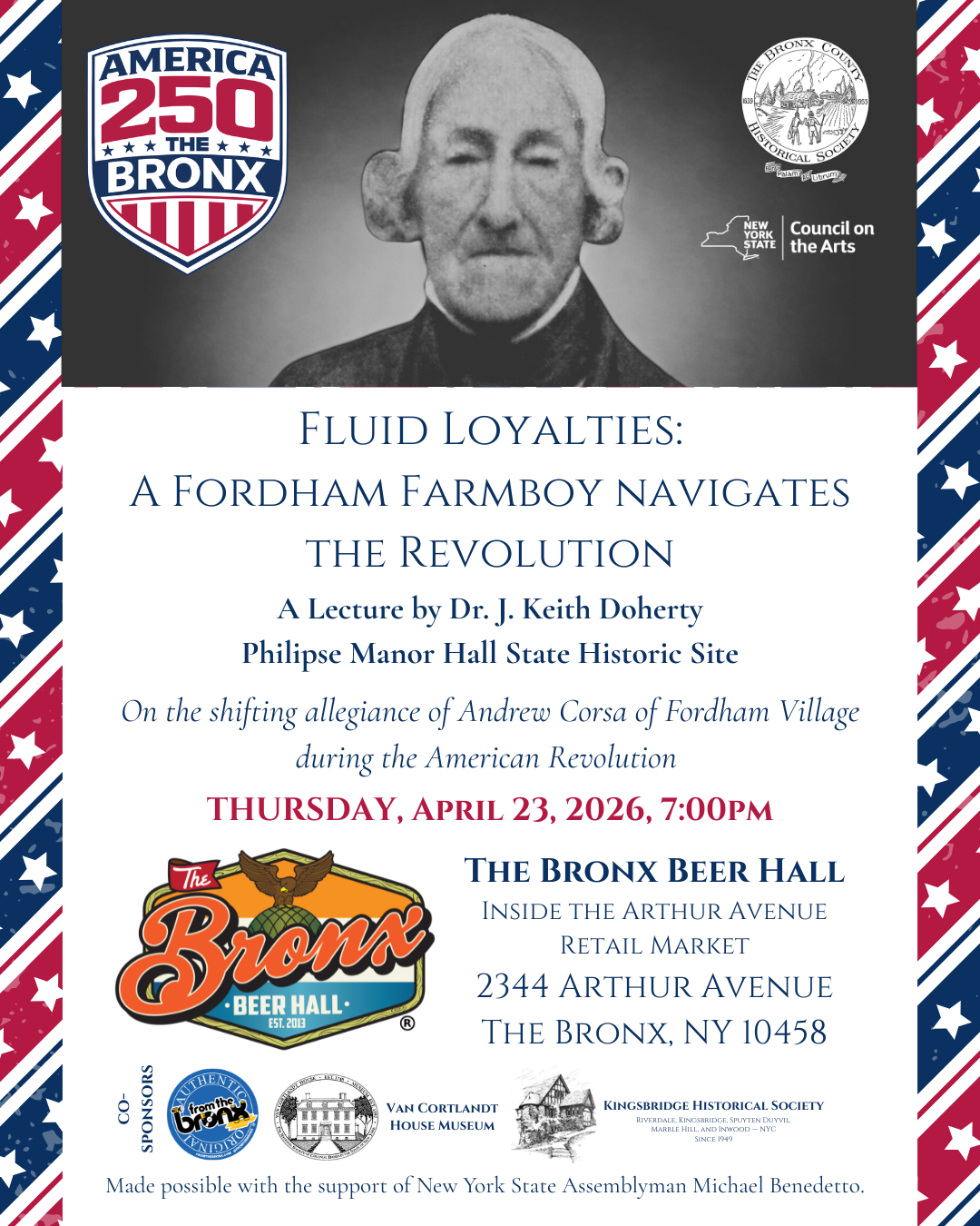 Andrew Corsa's Revolution flyer