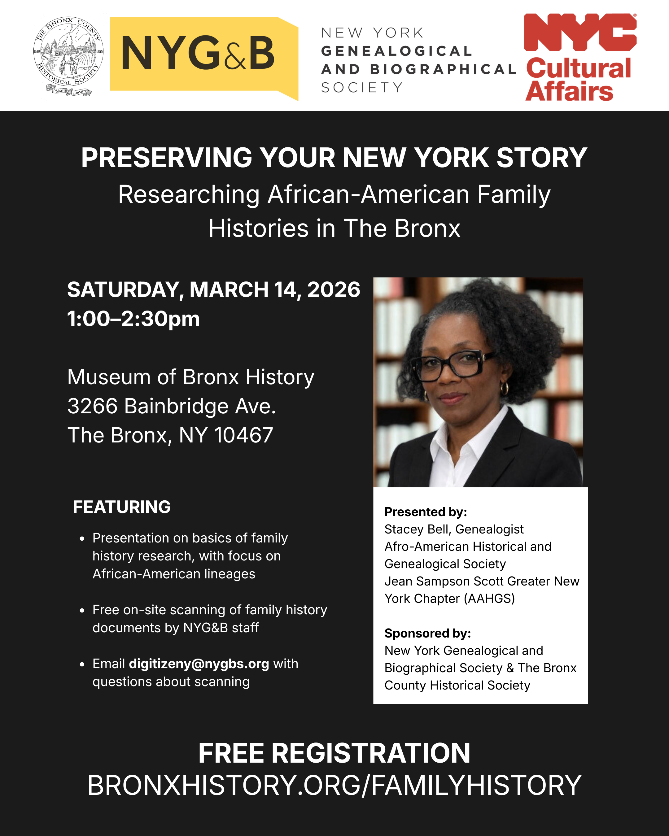preserving your new york story flyer