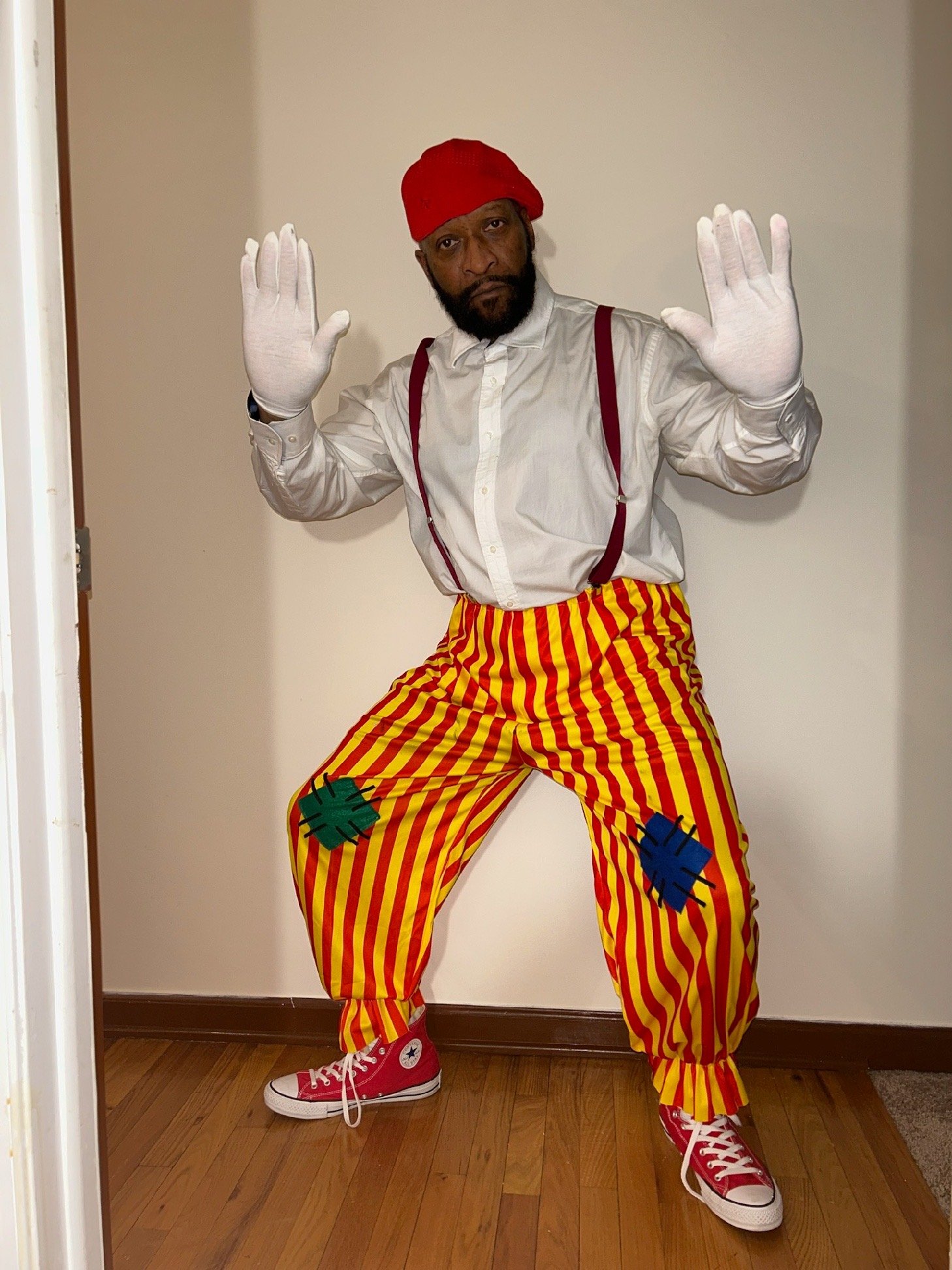 Al Boogie in one of his costumes, 2010s. Courtesy of Al Boogie.