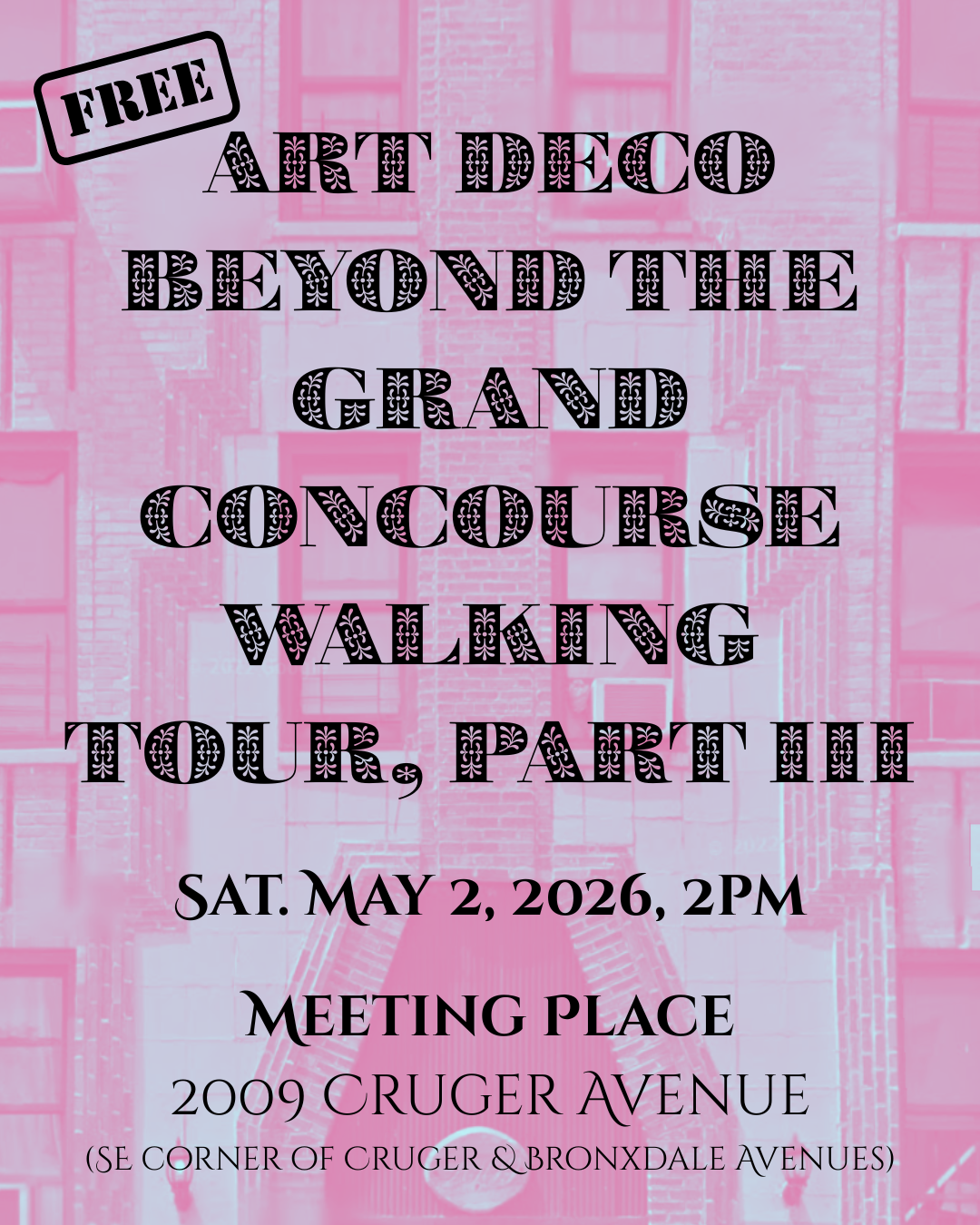 art deco beyond the grand concourse walking tour part 3