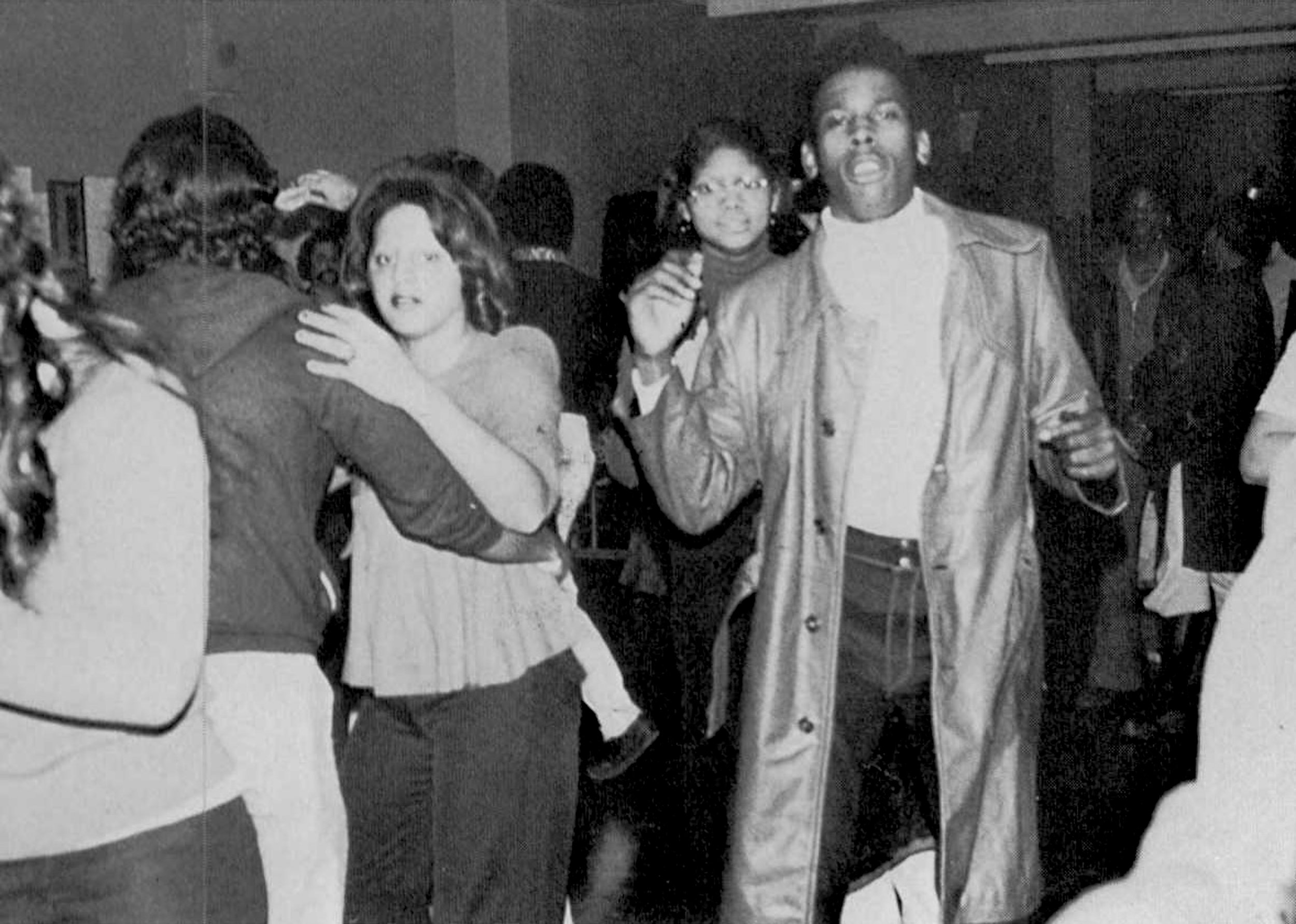 Scene from dance at Morris High School, 1975. The Bronx County Historical Society Collections.